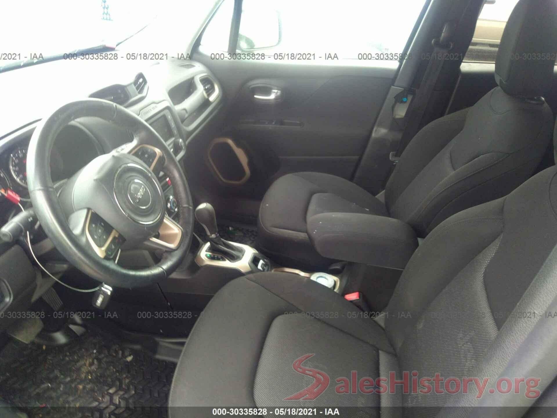 ZACCJBBT0GPE31052 2016 JEEP RENEGADE