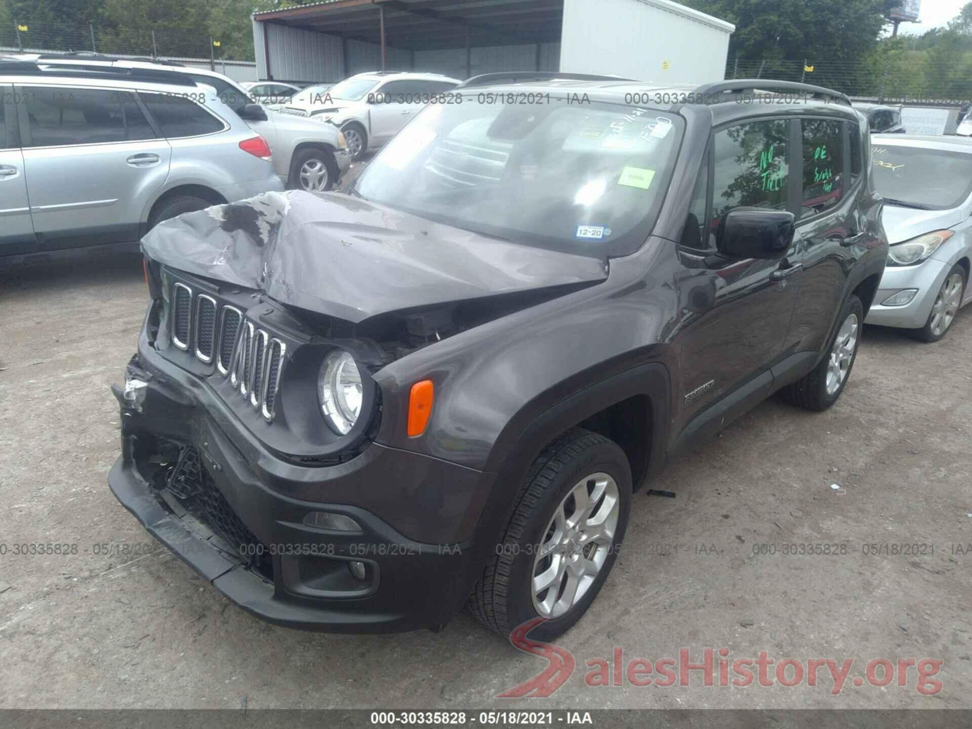 ZACCJBBT0GPE31052 2016 JEEP RENEGADE