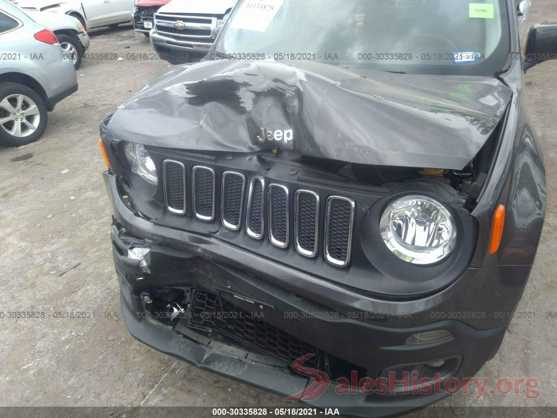 ZACCJBBT0GPE31052 2016 JEEP RENEGADE