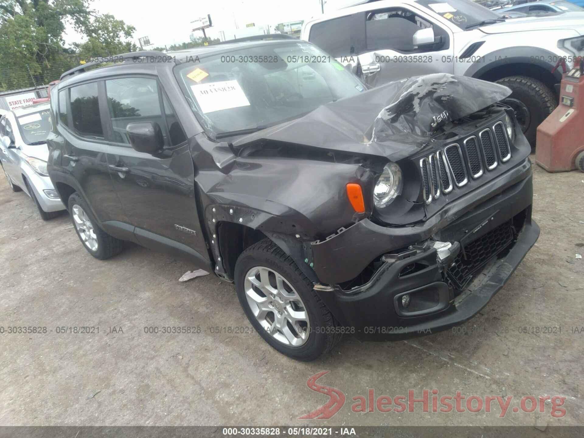 ZACCJBBT0GPE31052 2016 JEEP RENEGADE