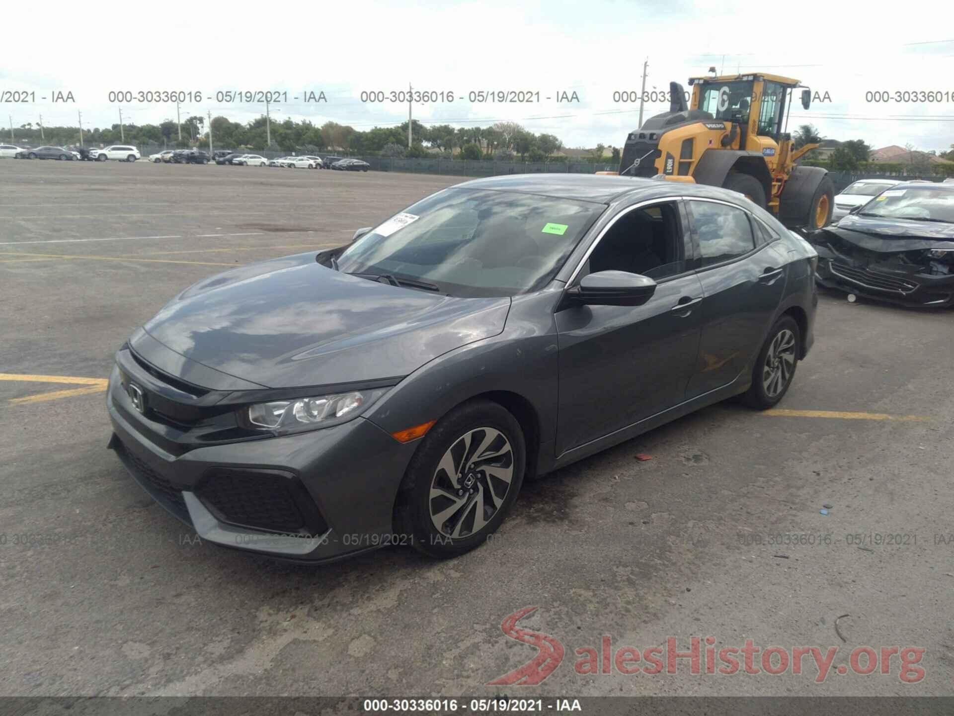 SHHFK7H27HU206964 2017 HONDA CIVIC HATCHBACK