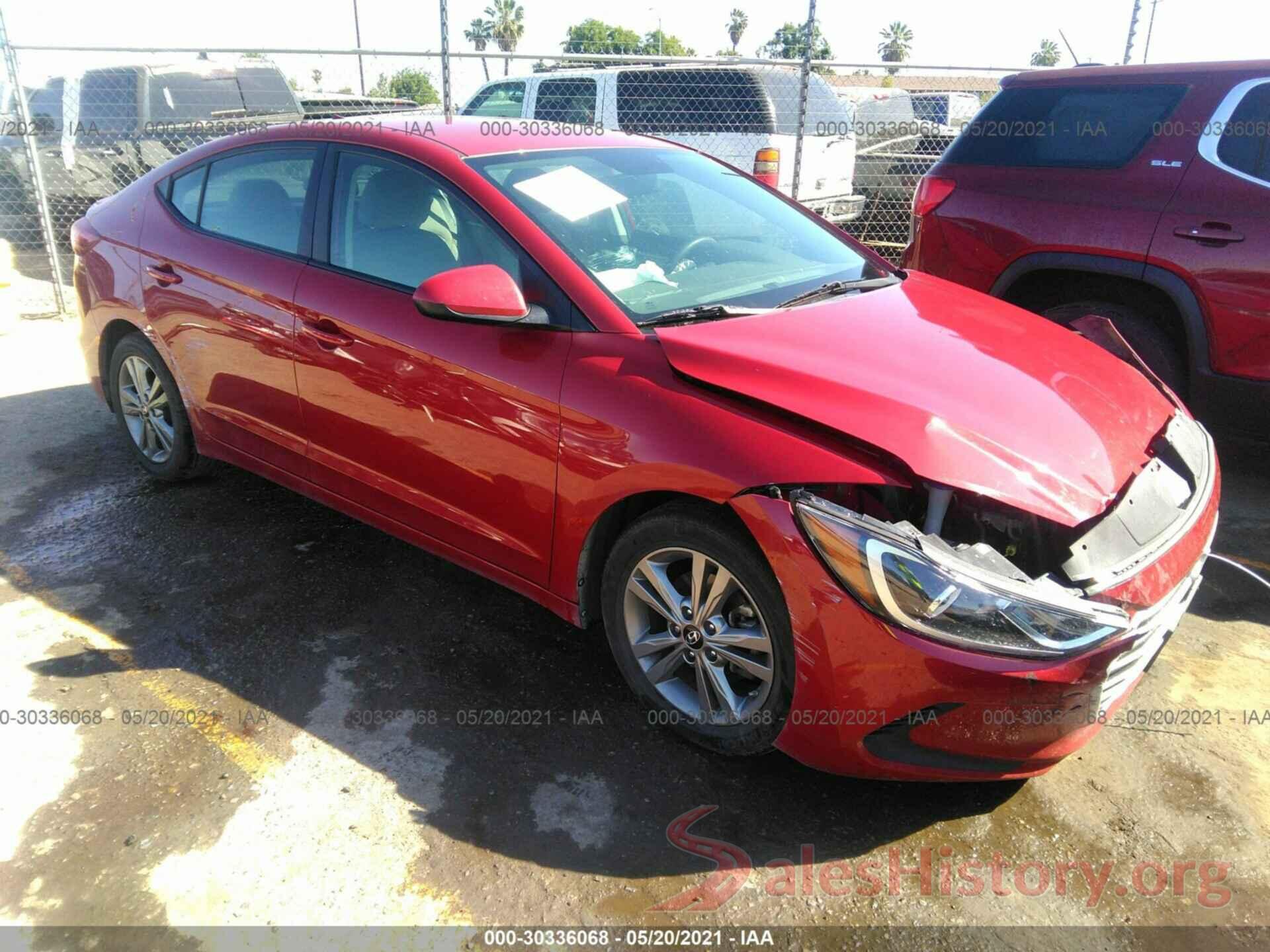 KMHD84LF3HU207483 2017 HYUNDAI ELANTRA