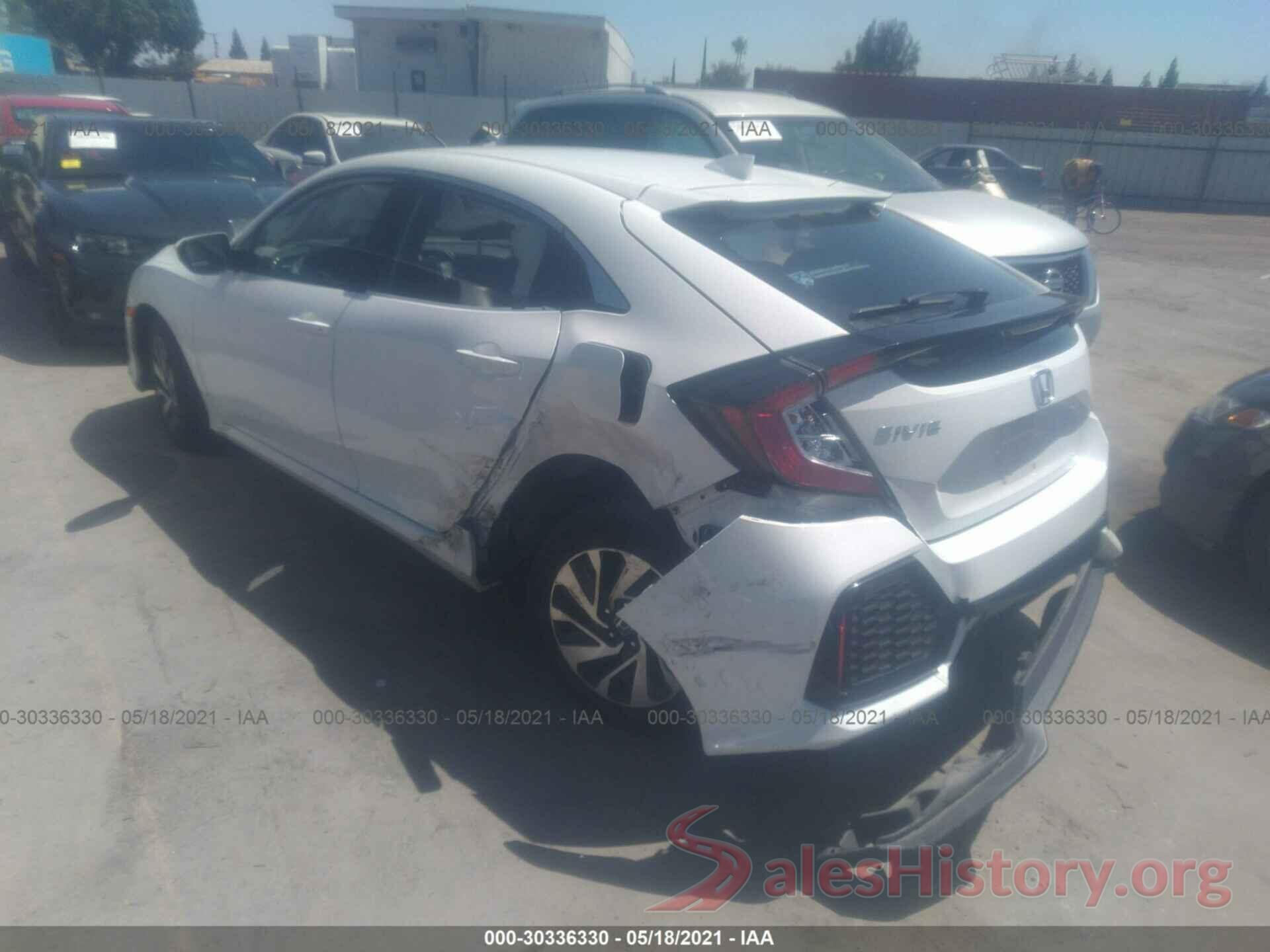 SHHFK7H30KU404088 2019 HONDA CIVIC HATCHBACK