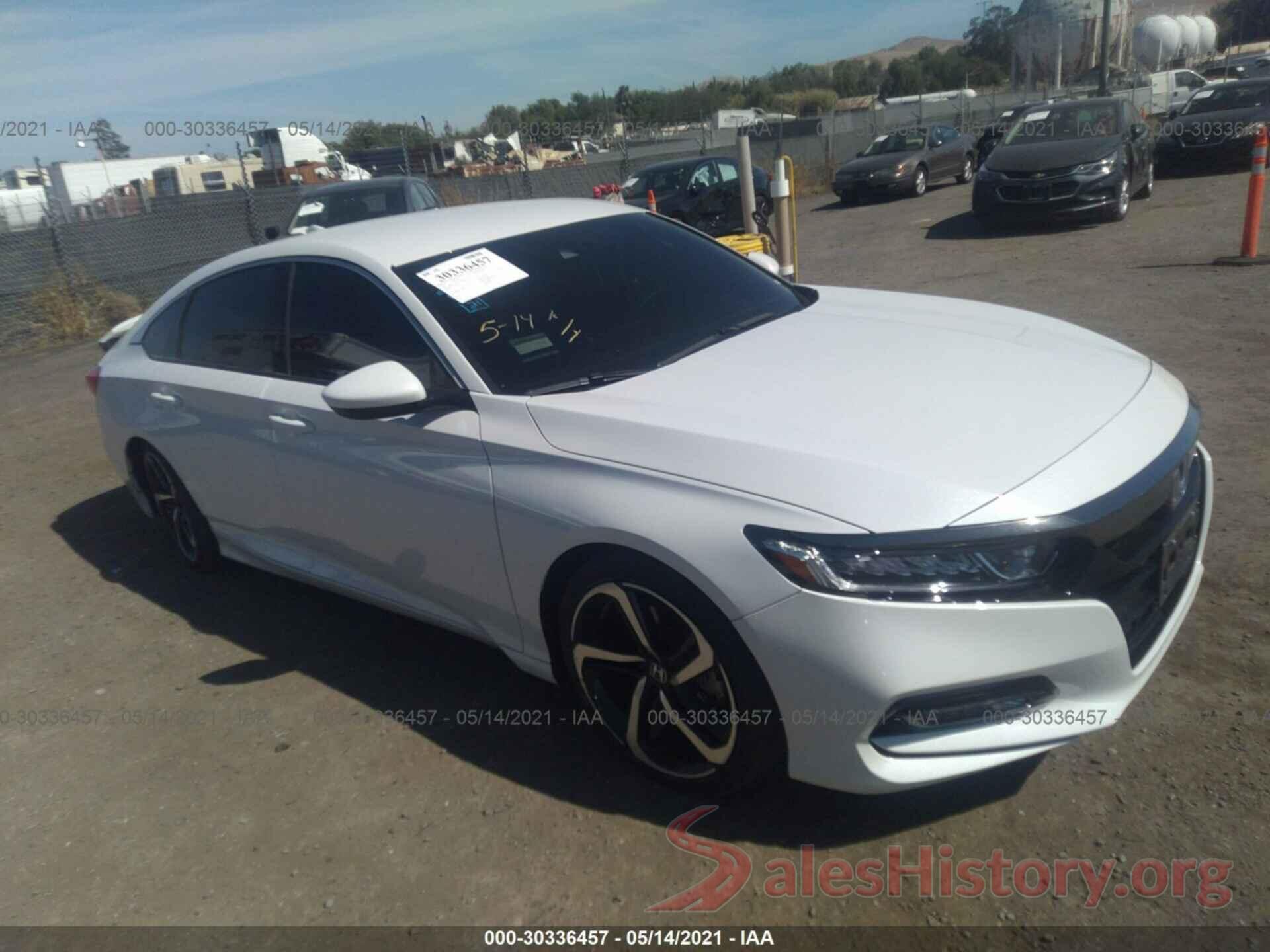 1HGCV1F38KA093368 2019 HONDA ACCORD SEDAN