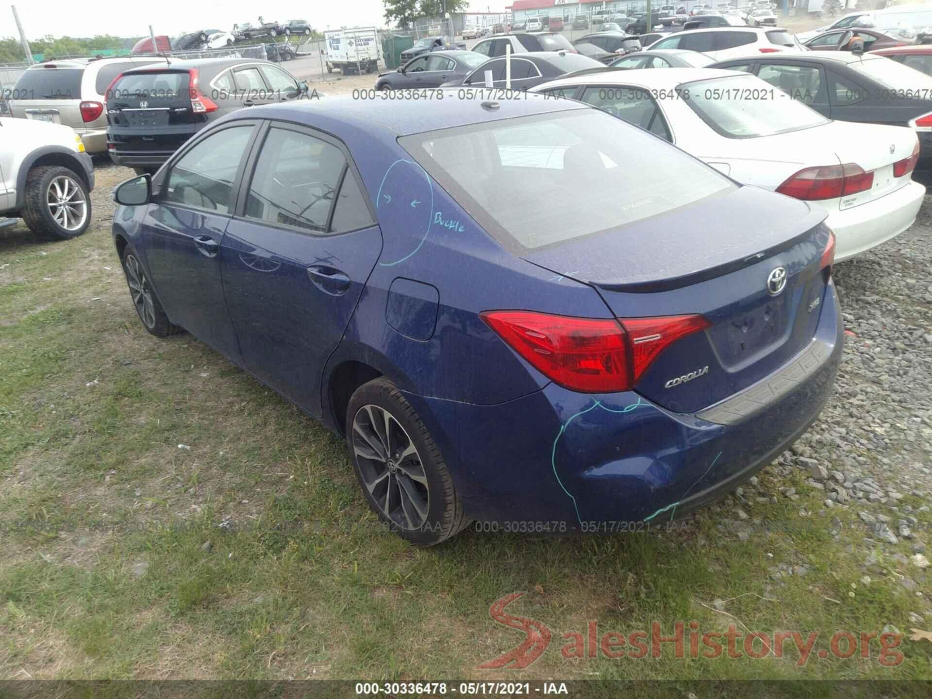 2T1BURHE5HC954522 2017 TOYOTA COROLLA