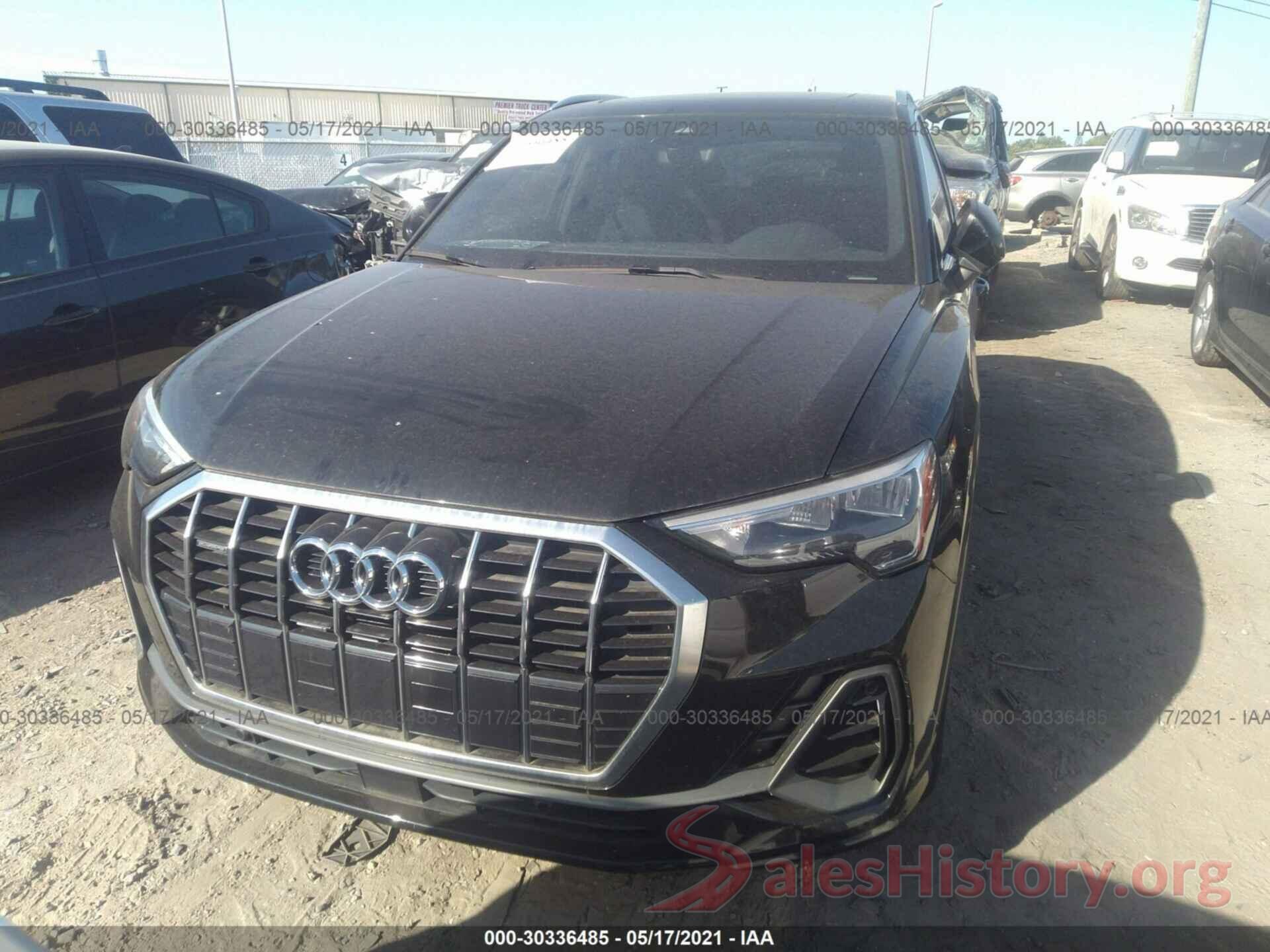 WA1DECF36L1053784 2020 AUDI Q3