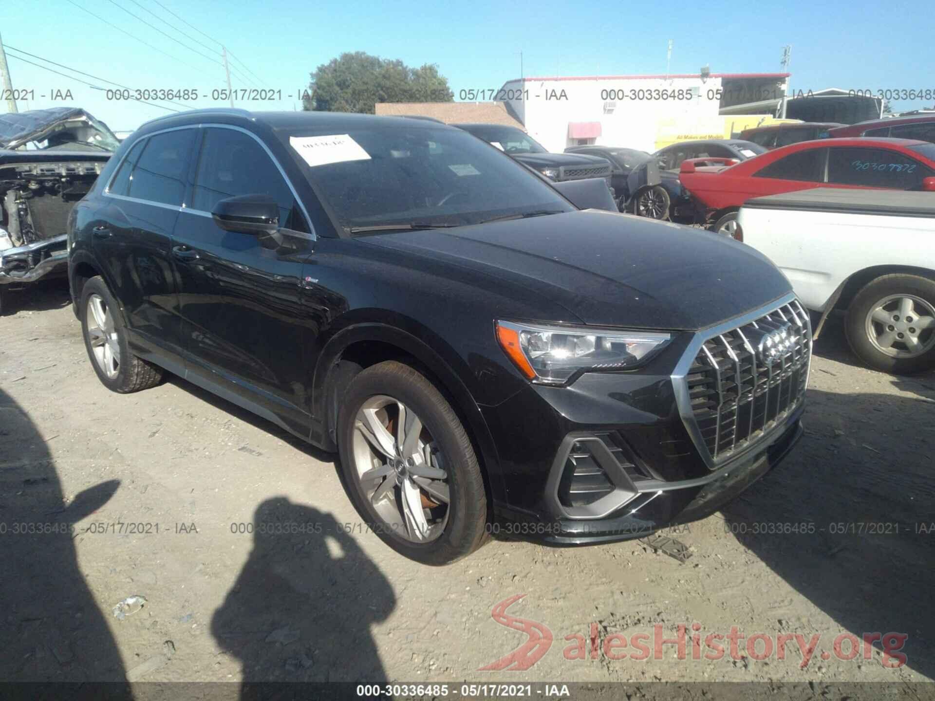 WA1DECF36L1053784 2020 AUDI Q3