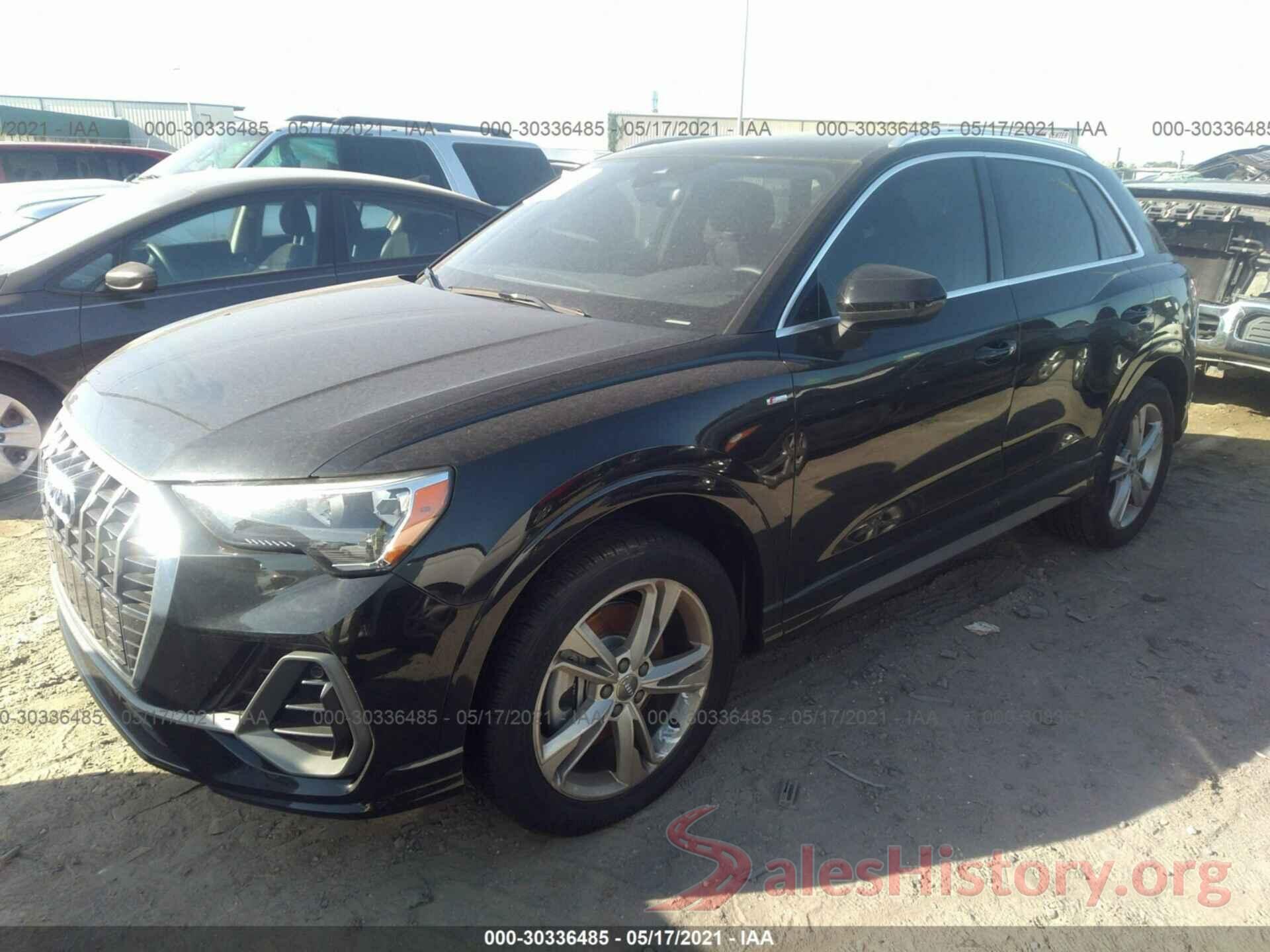 WA1DECF36L1053784 2020 AUDI Q3