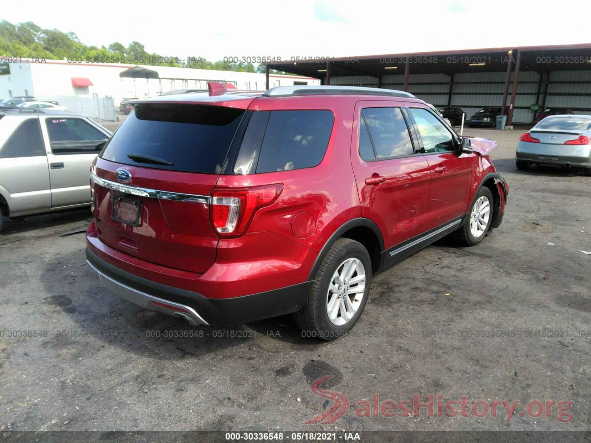 1FM5K7D81HGD19849 2017 FORD EXPLORER