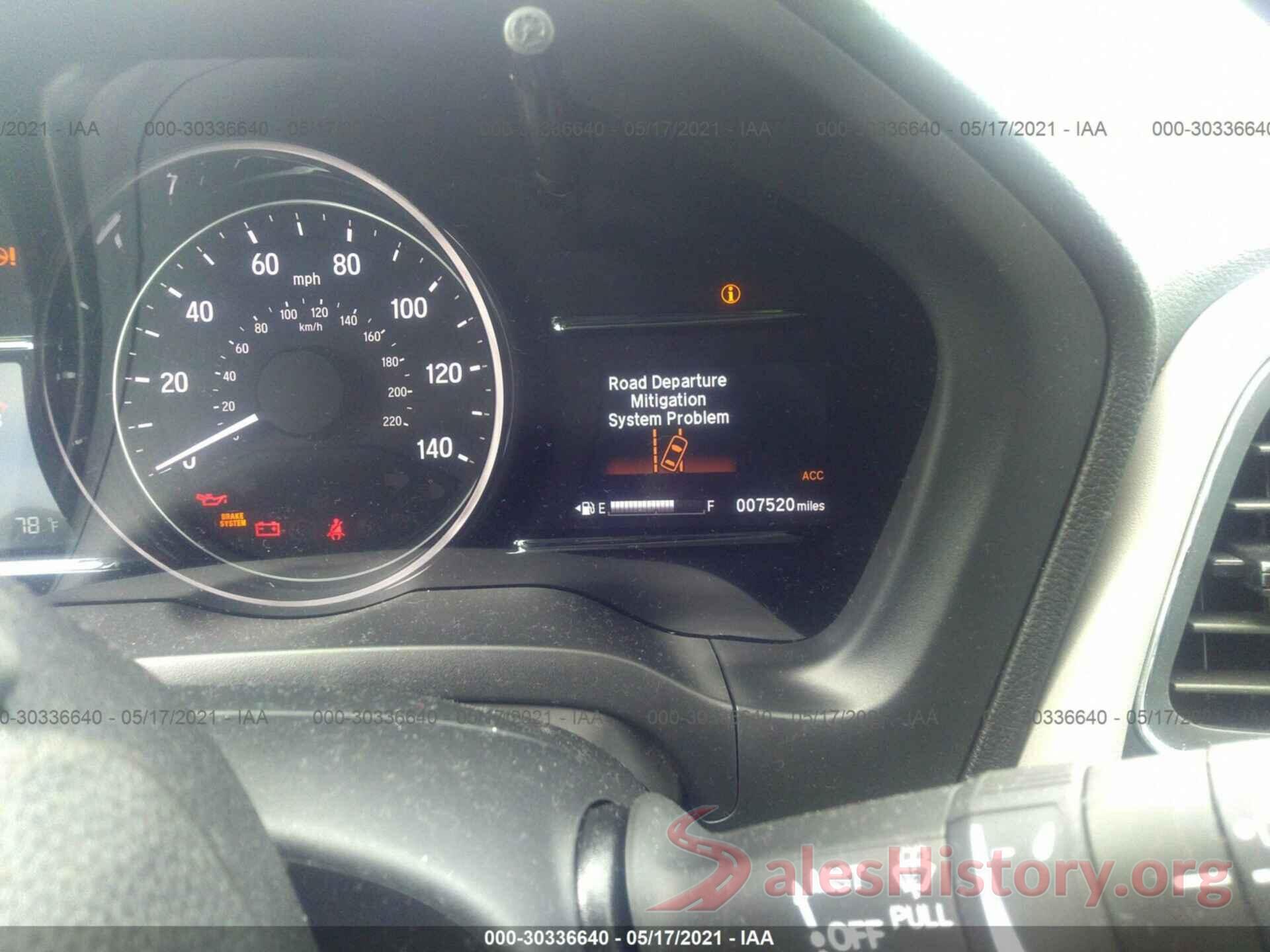 3CZRU6H53KM743910 2019 HONDA HR-V