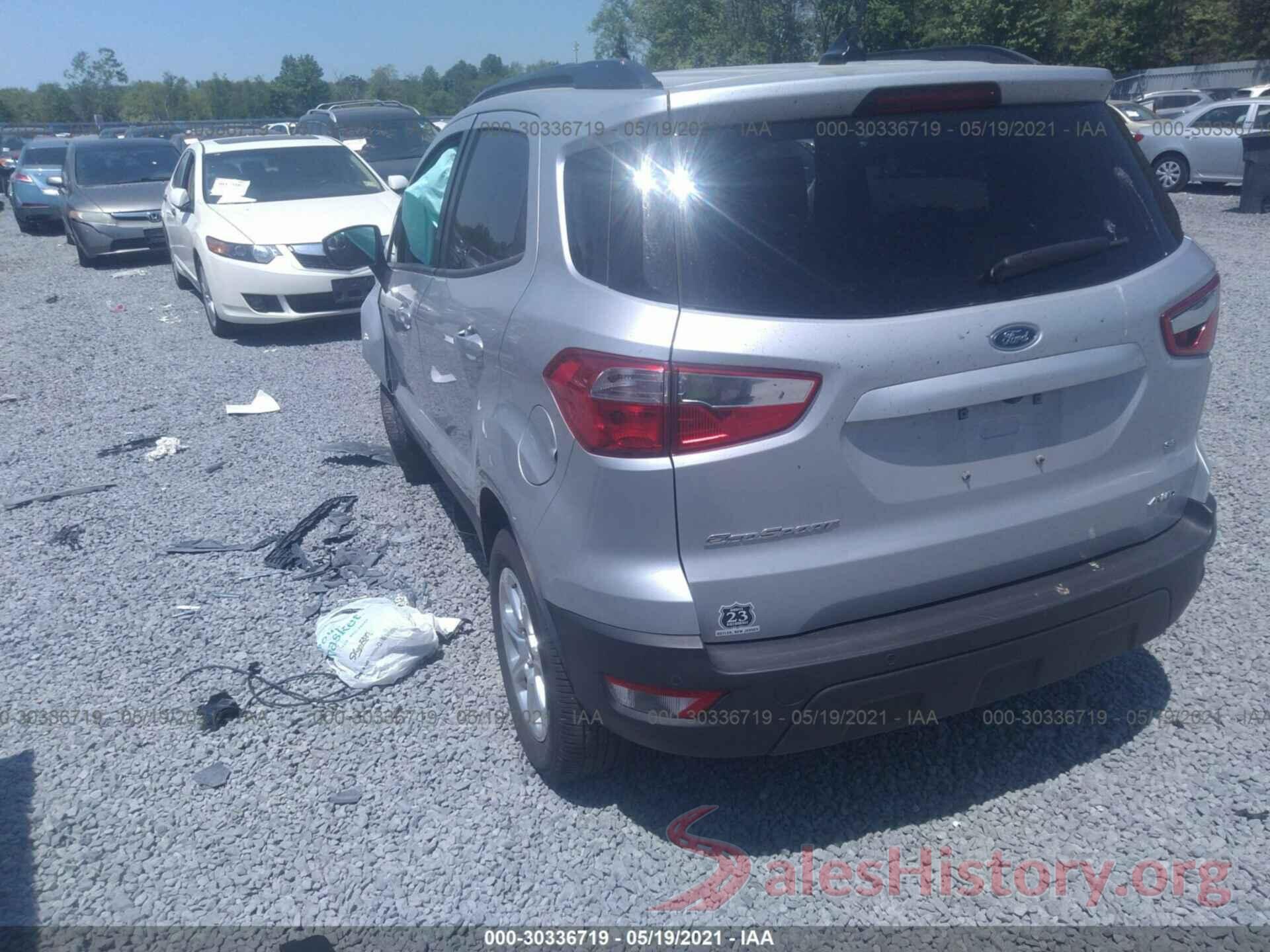 MAJ6P1UL0JC171966 2018 FORD ECOSPORT