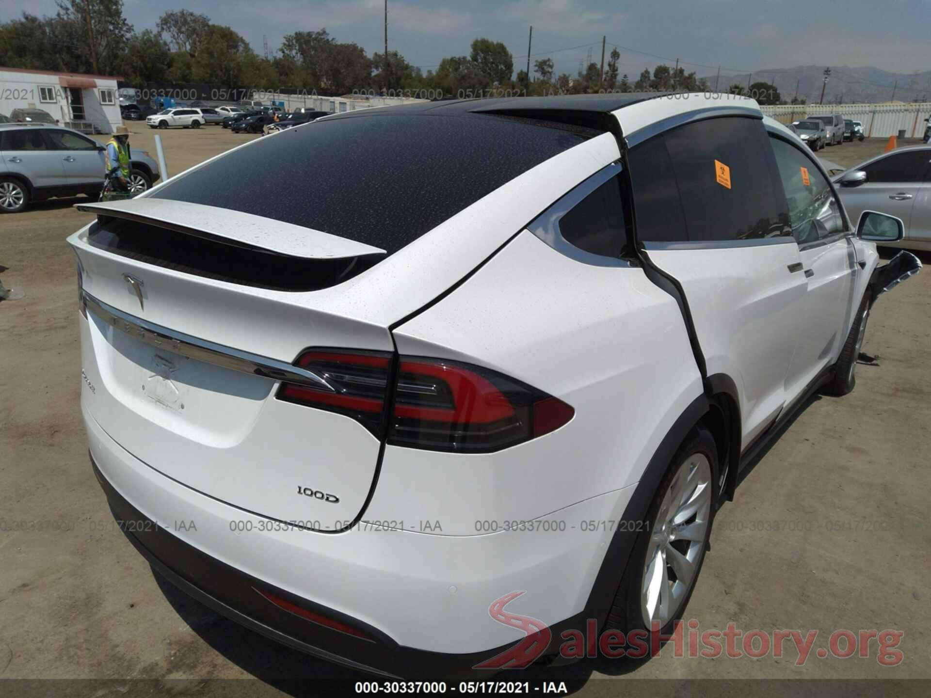 5YJXCDE23HF079362 2017 TESLA MODEL X