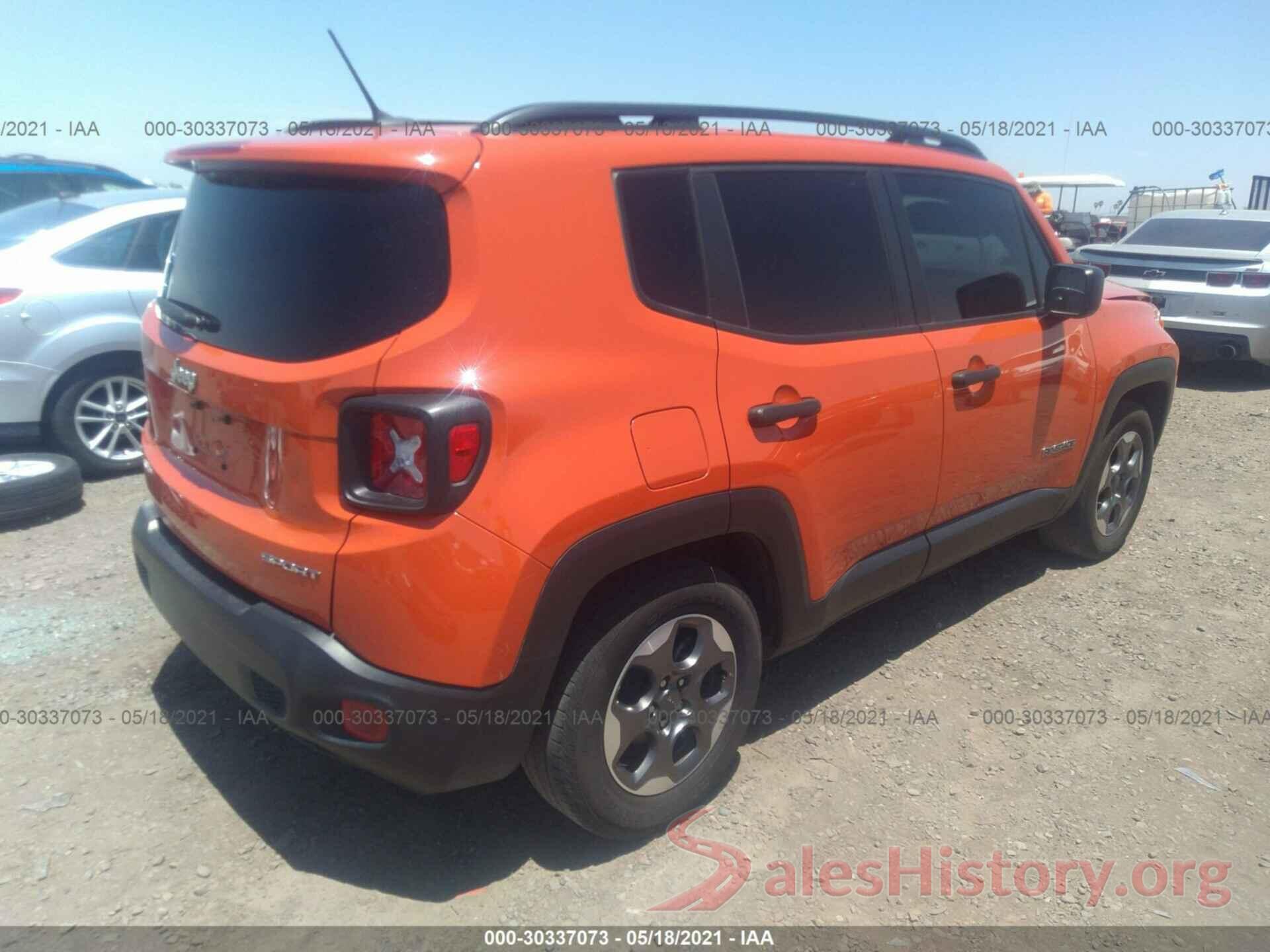 ZACCJAAB3HPF54882 2017 JEEP RENEGADE