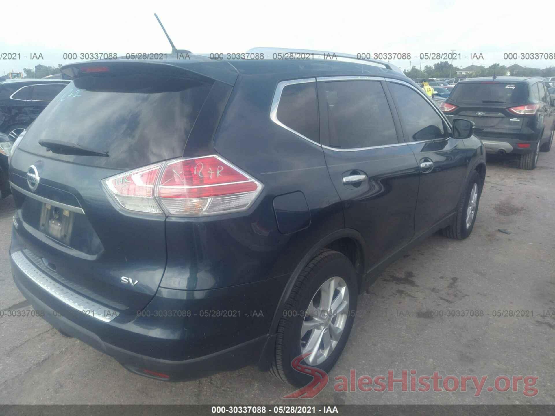 KNMAT2MT5GP607590 2016 NISSAN ROGUE