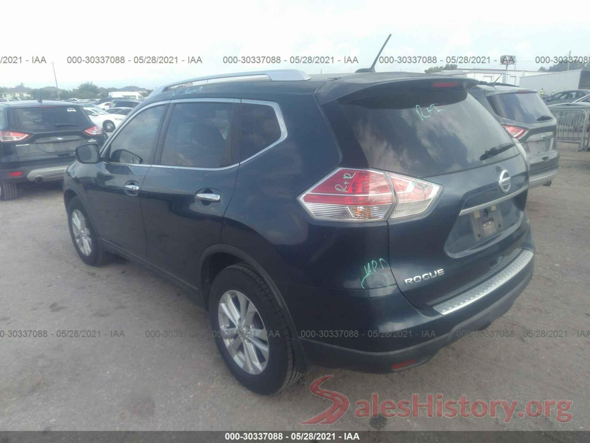 KNMAT2MT5GP607590 2016 NISSAN ROGUE