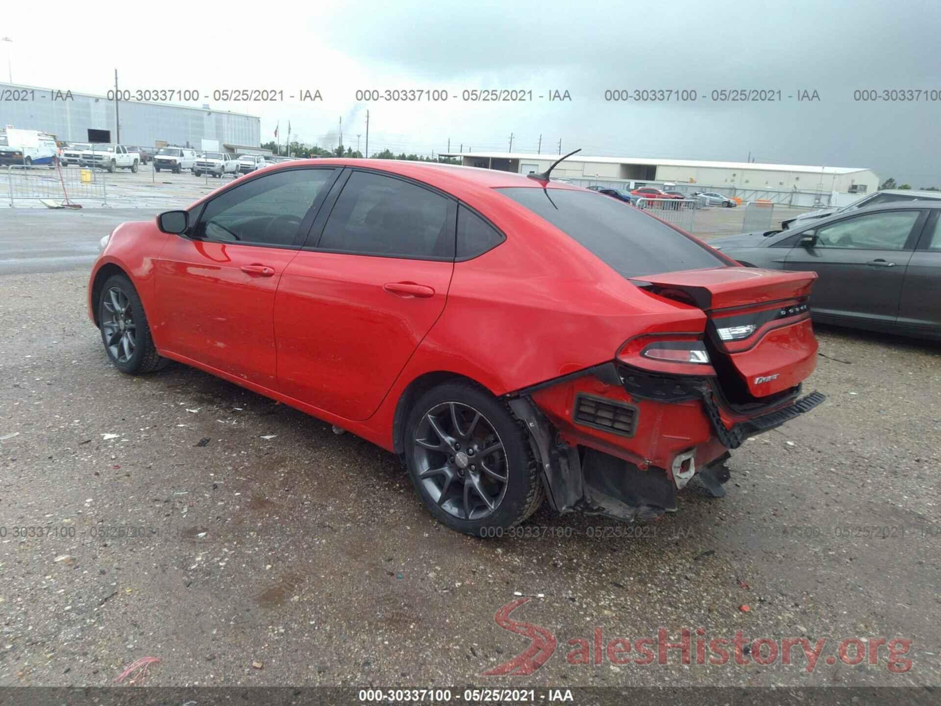 1C3CDFAA3GD624684 2016 DODGE DART