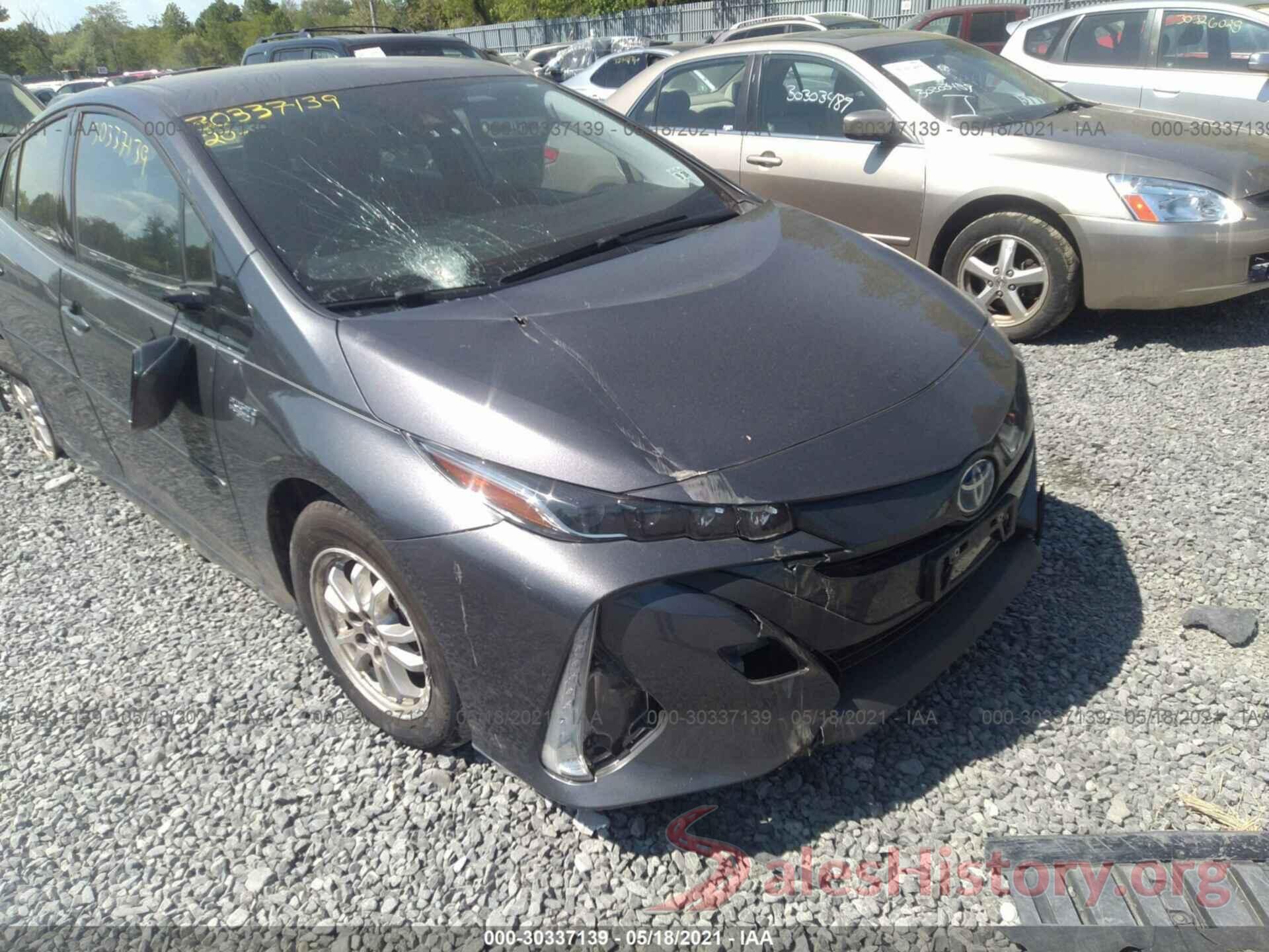 JTDKARFP1L3128538 2020 TOYOTA PRIUS PRIME