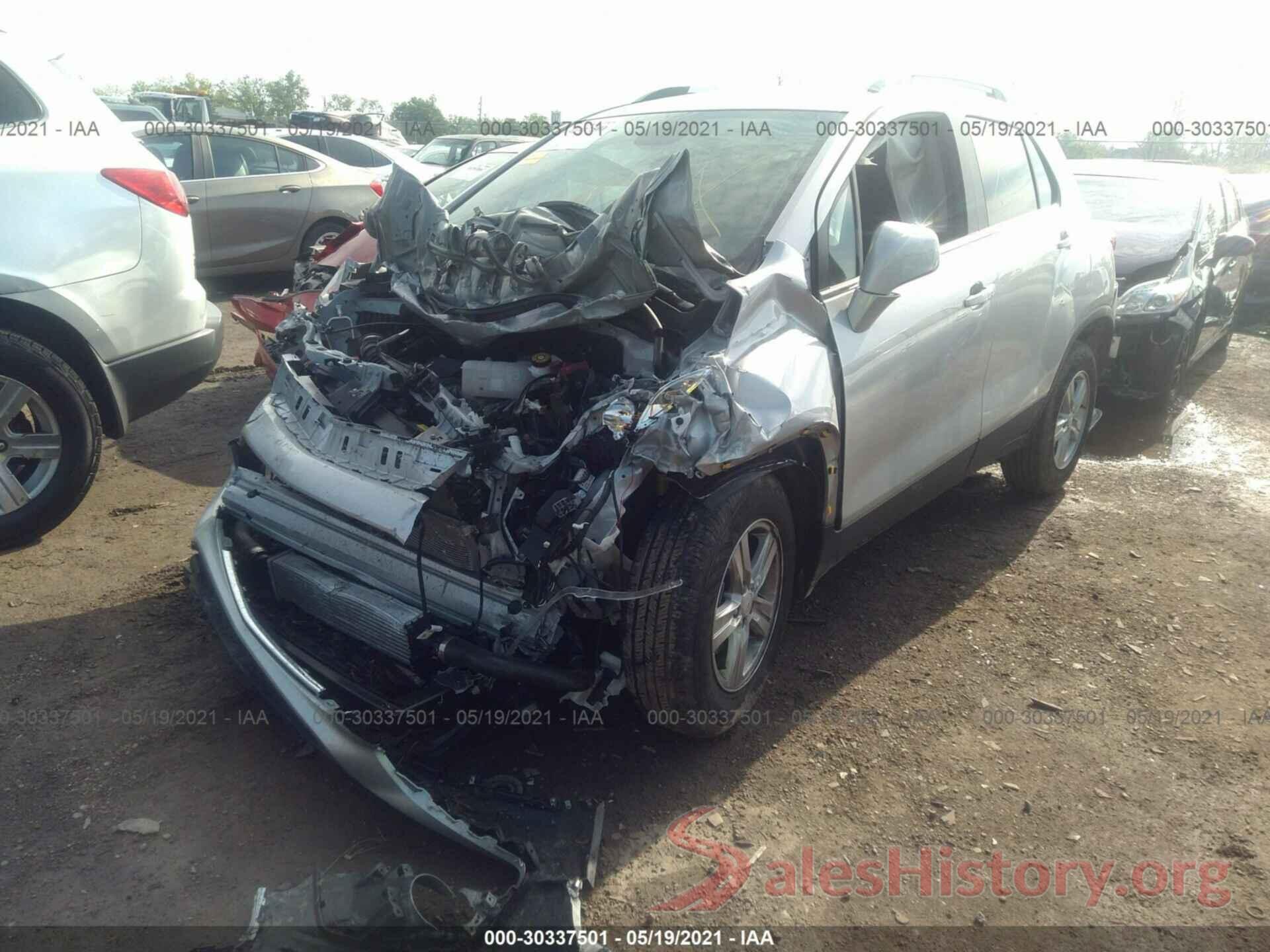 KL7CJLSB2LB340007 2020 CHEVROLET TRAX