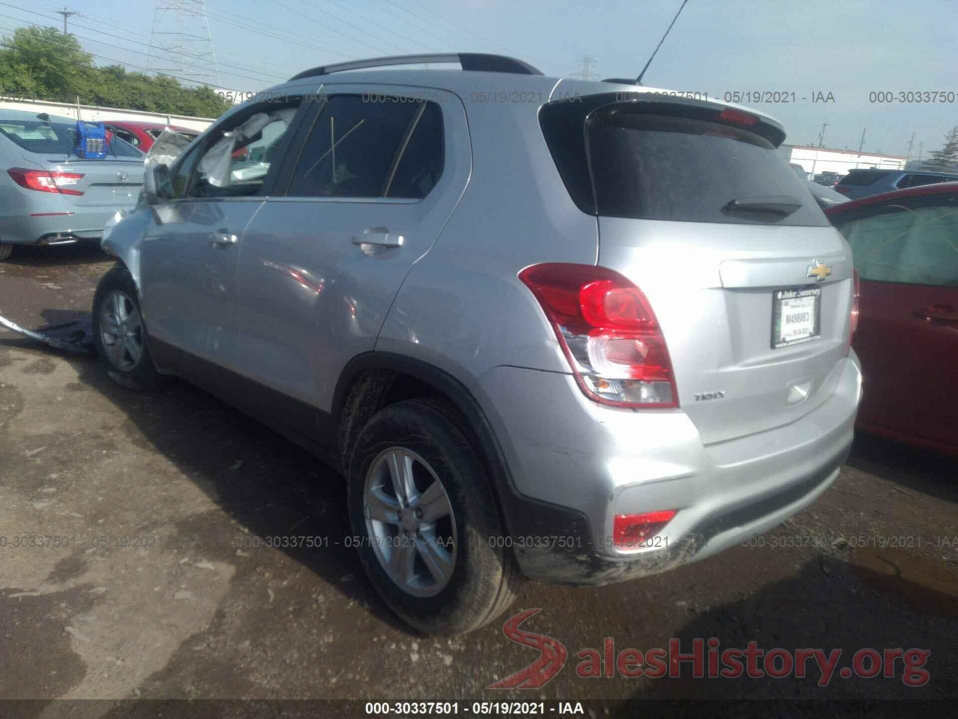 KL7CJLSB2LB340007 2020 CHEVROLET TRAX