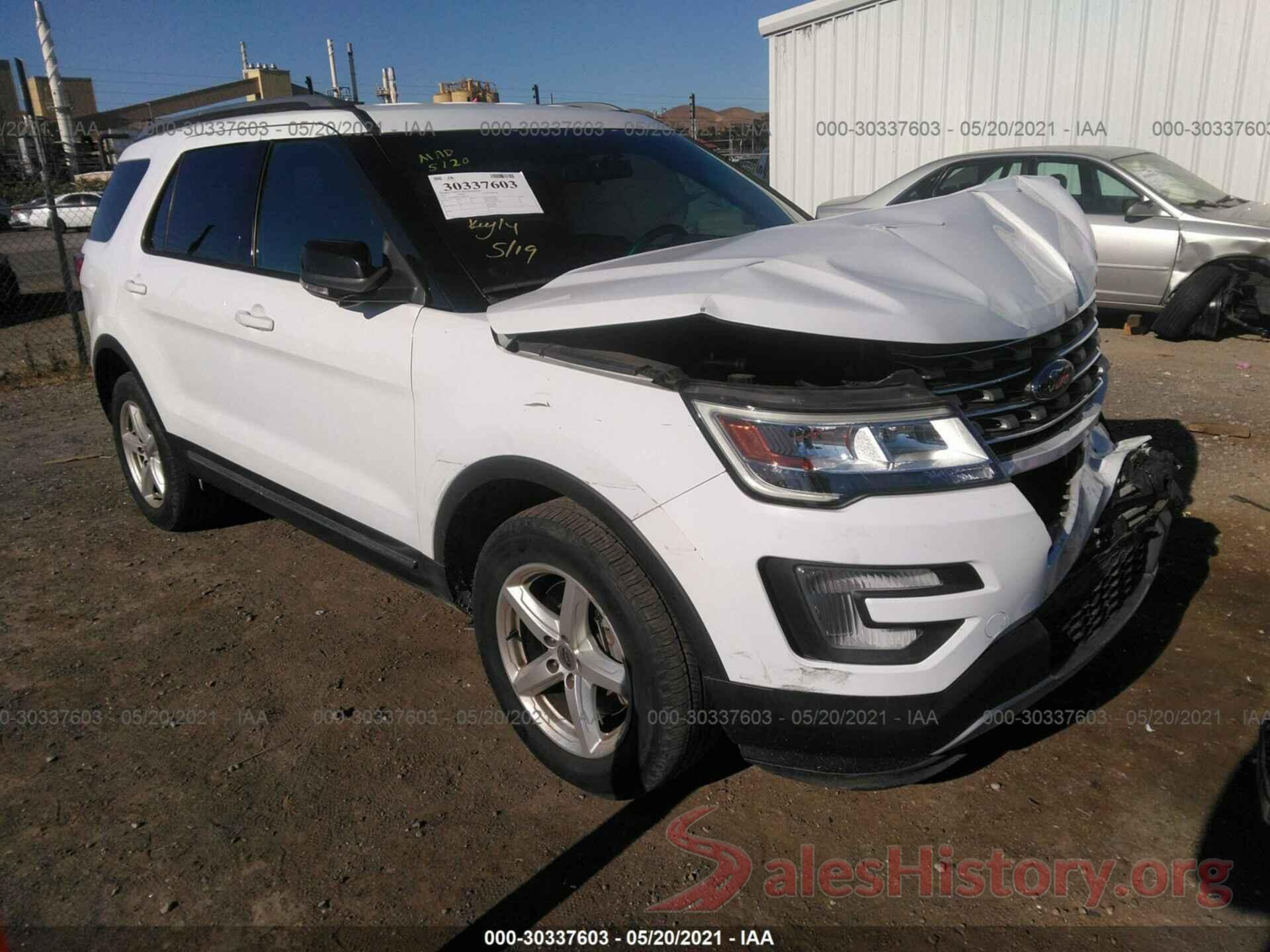 1FM5K8D88HGB07410 2017 FORD EXPLORER