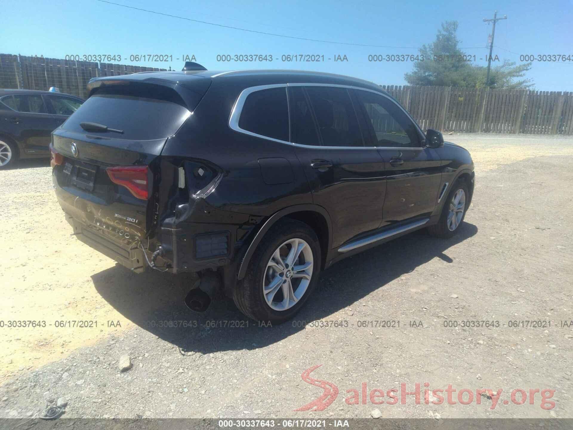 5UXTY5C07LLT31965 2020 BMW X3