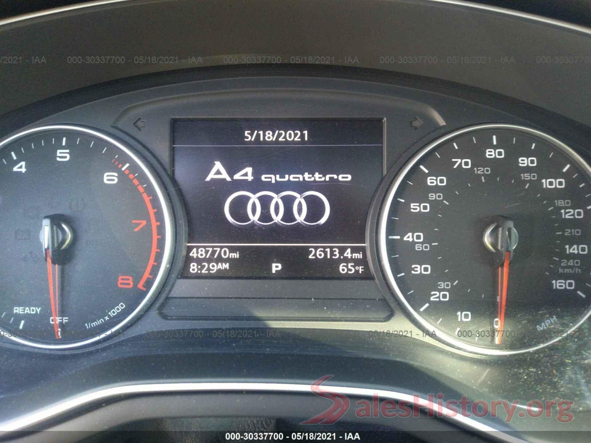 WAUANAF48HN030798 2017 AUDI A4