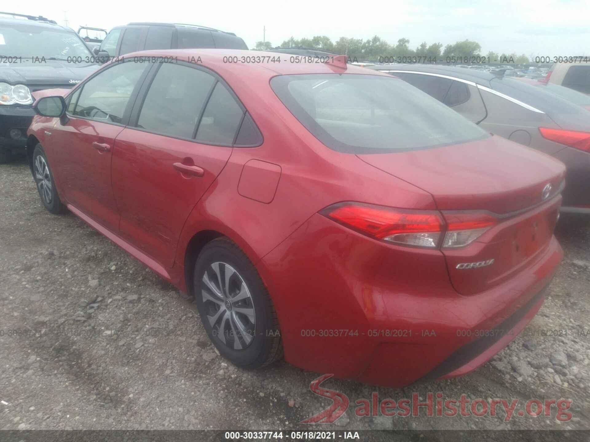 JTDEAMDE4MJ019599 2021 TOYOTA COROLLA