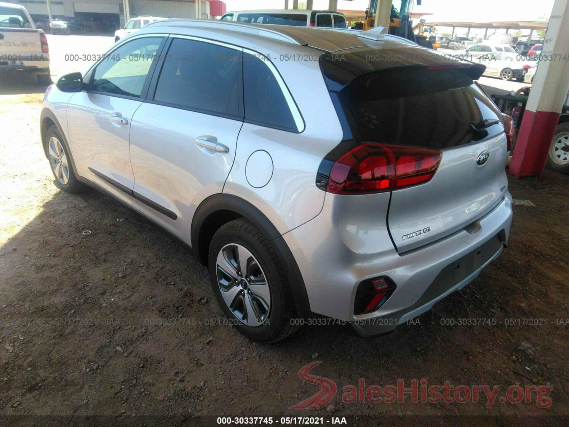 KNDCB3LC7L5369153 2020 KIA NIRO