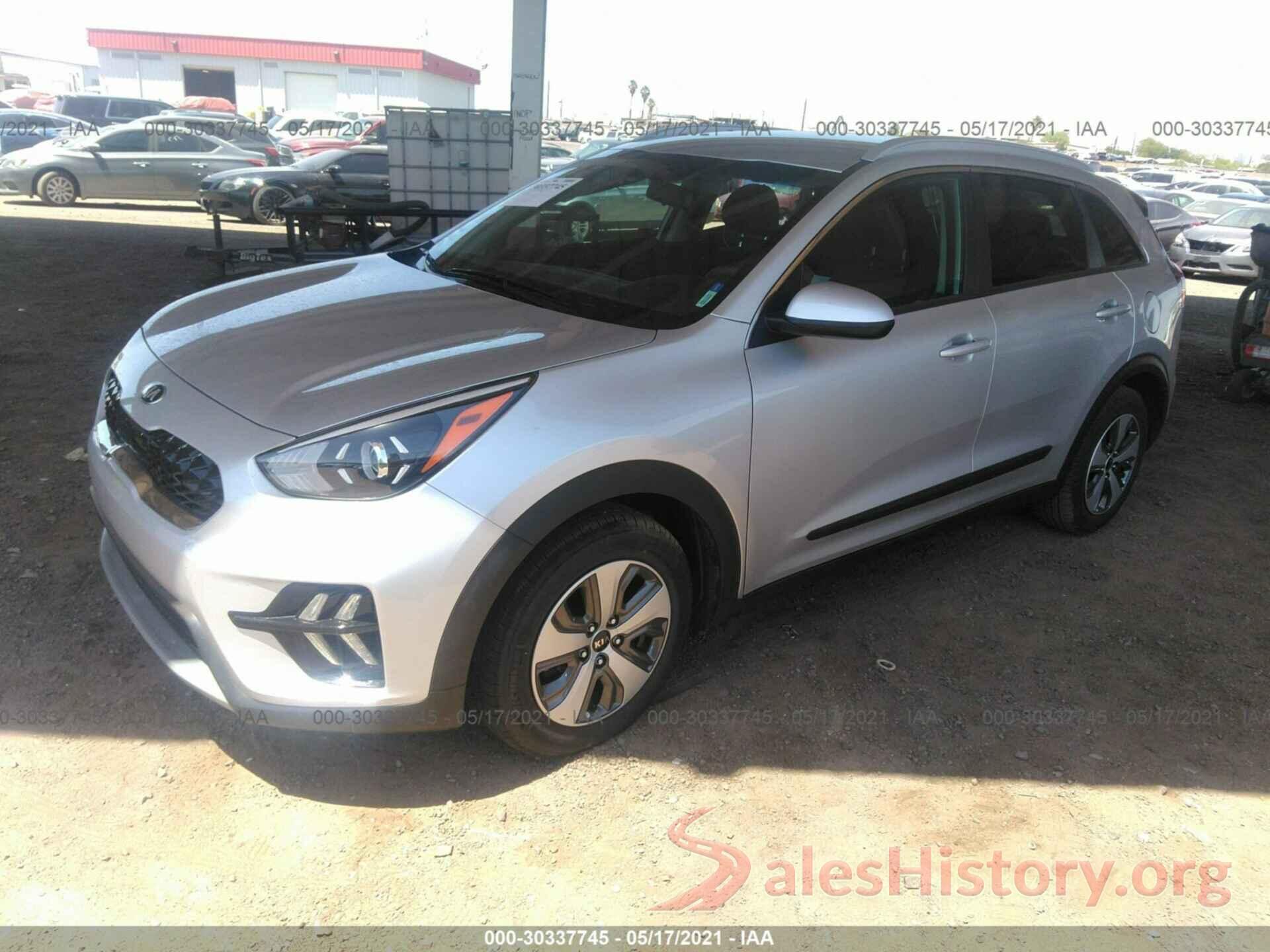 KNDCB3LC7L5369153 2020 KIA NIRO