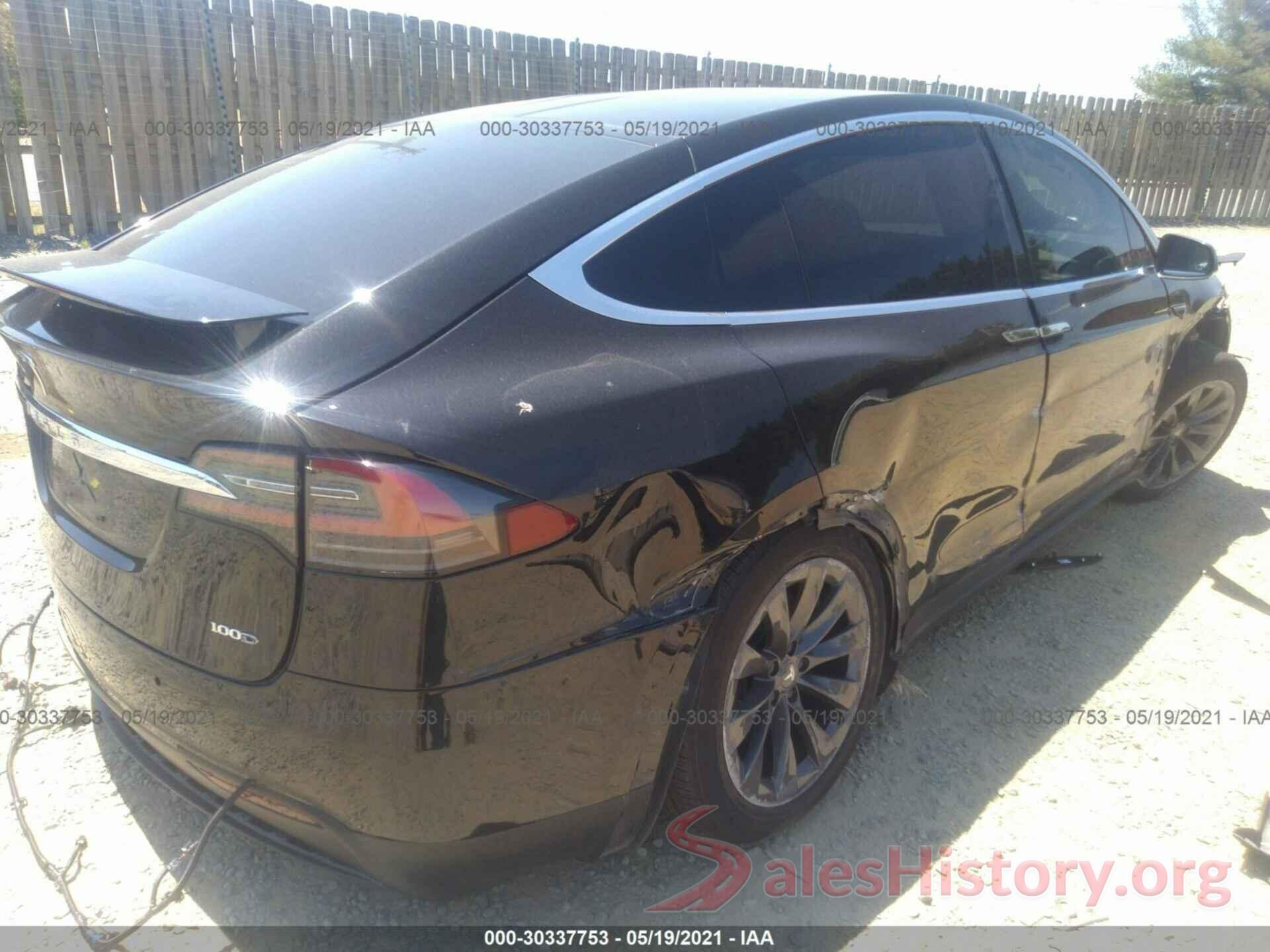 5YJXCBE21JF125362 2018 TESLA MODEL X