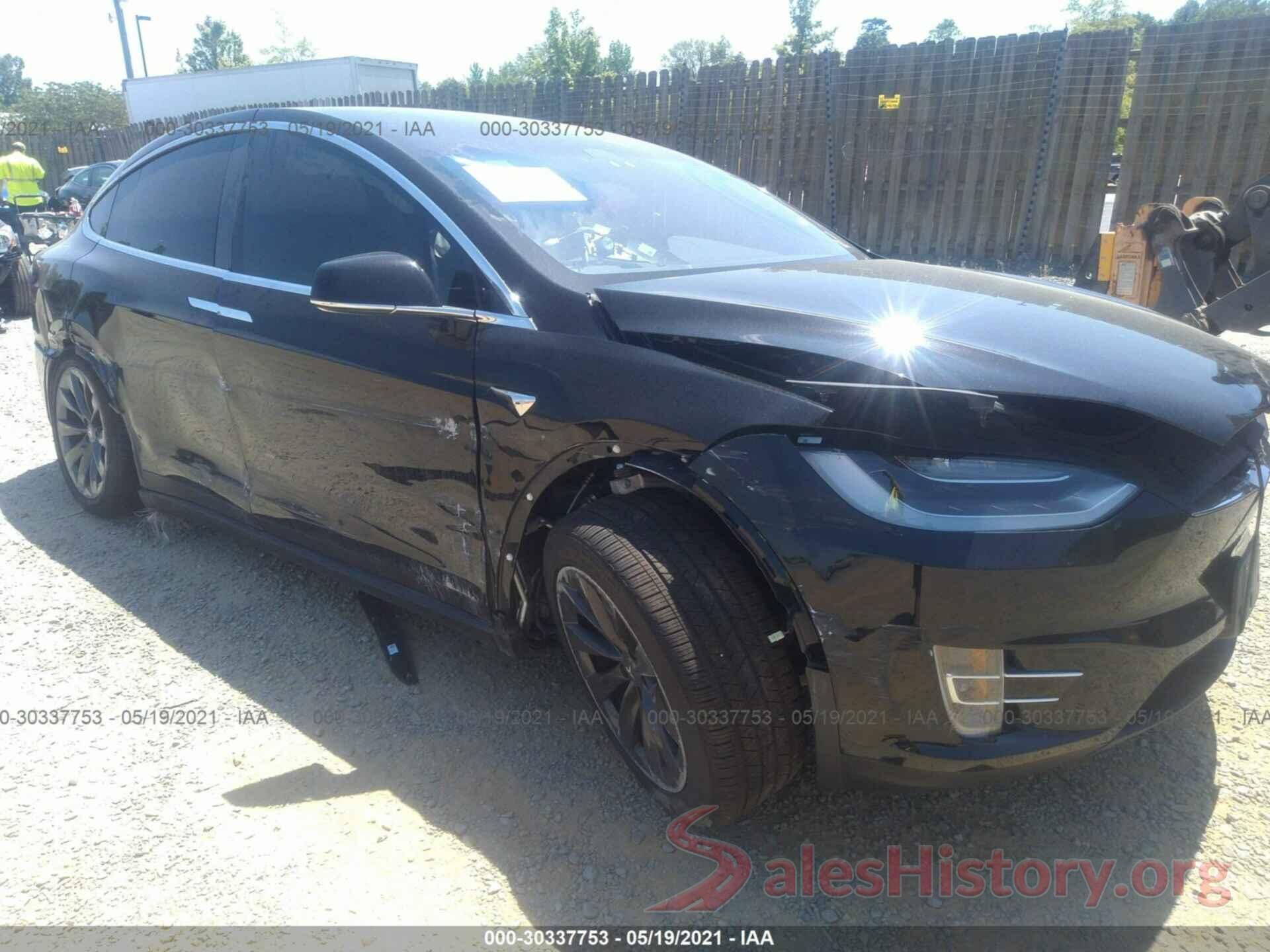 5YJXCBE21JF125362 2018 TESLA MODEL X