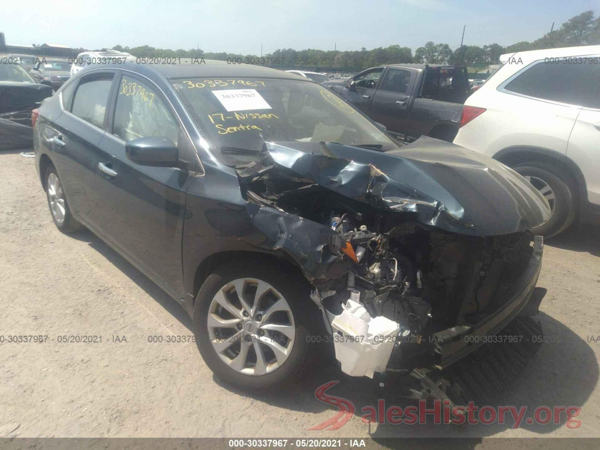 3N1AB7AP5HY215607 2017 NISSAN SENTRA