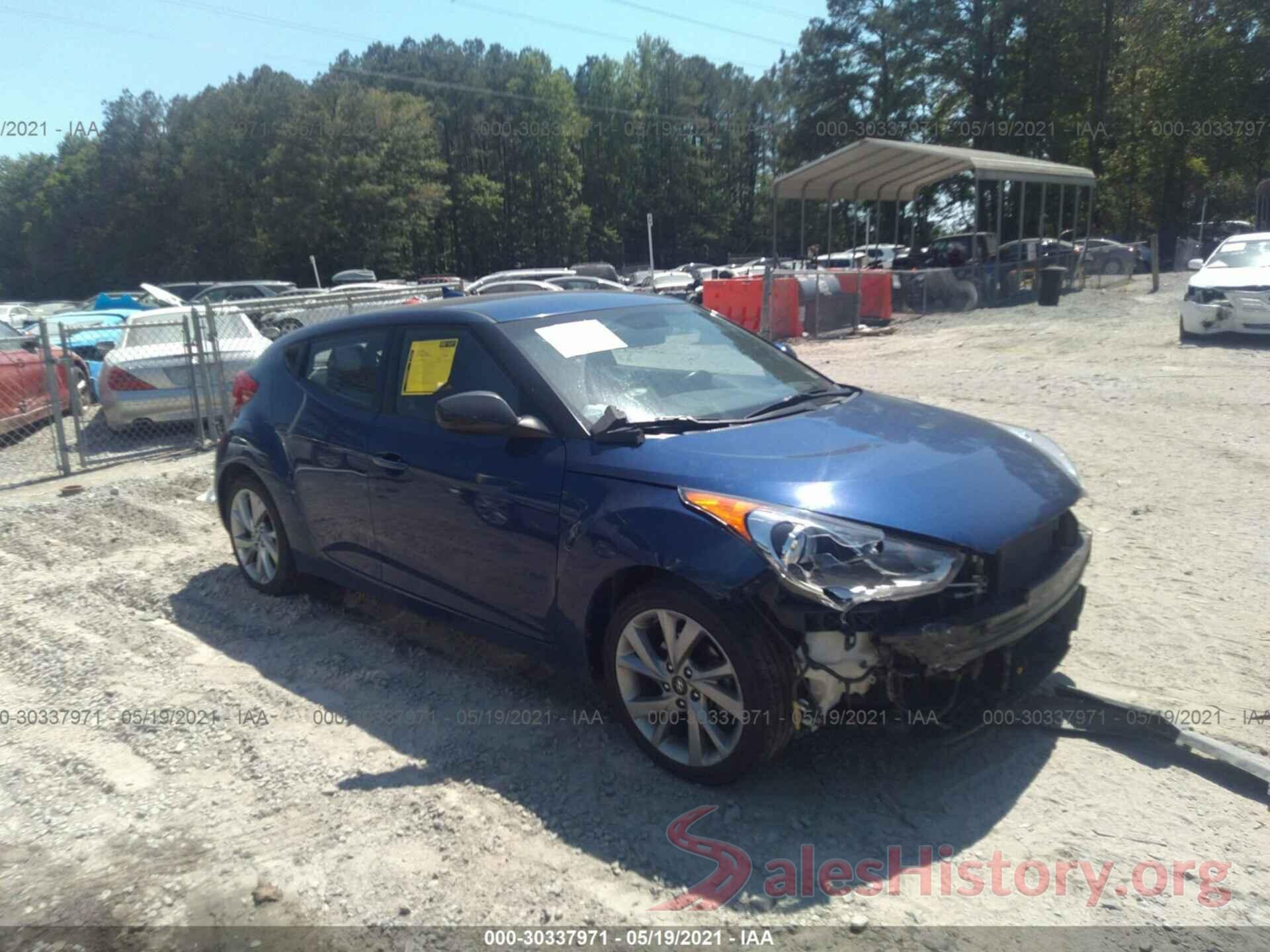 KMHTC6AD3HU308305 2017 HYUNDAI VELOSTER