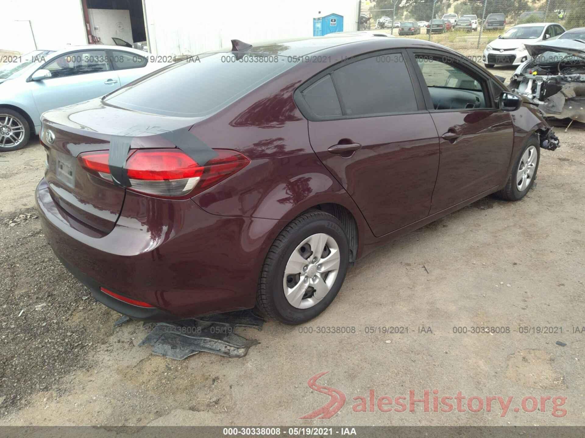 3KPFK4A70HE024678 2017 KIA FORTE