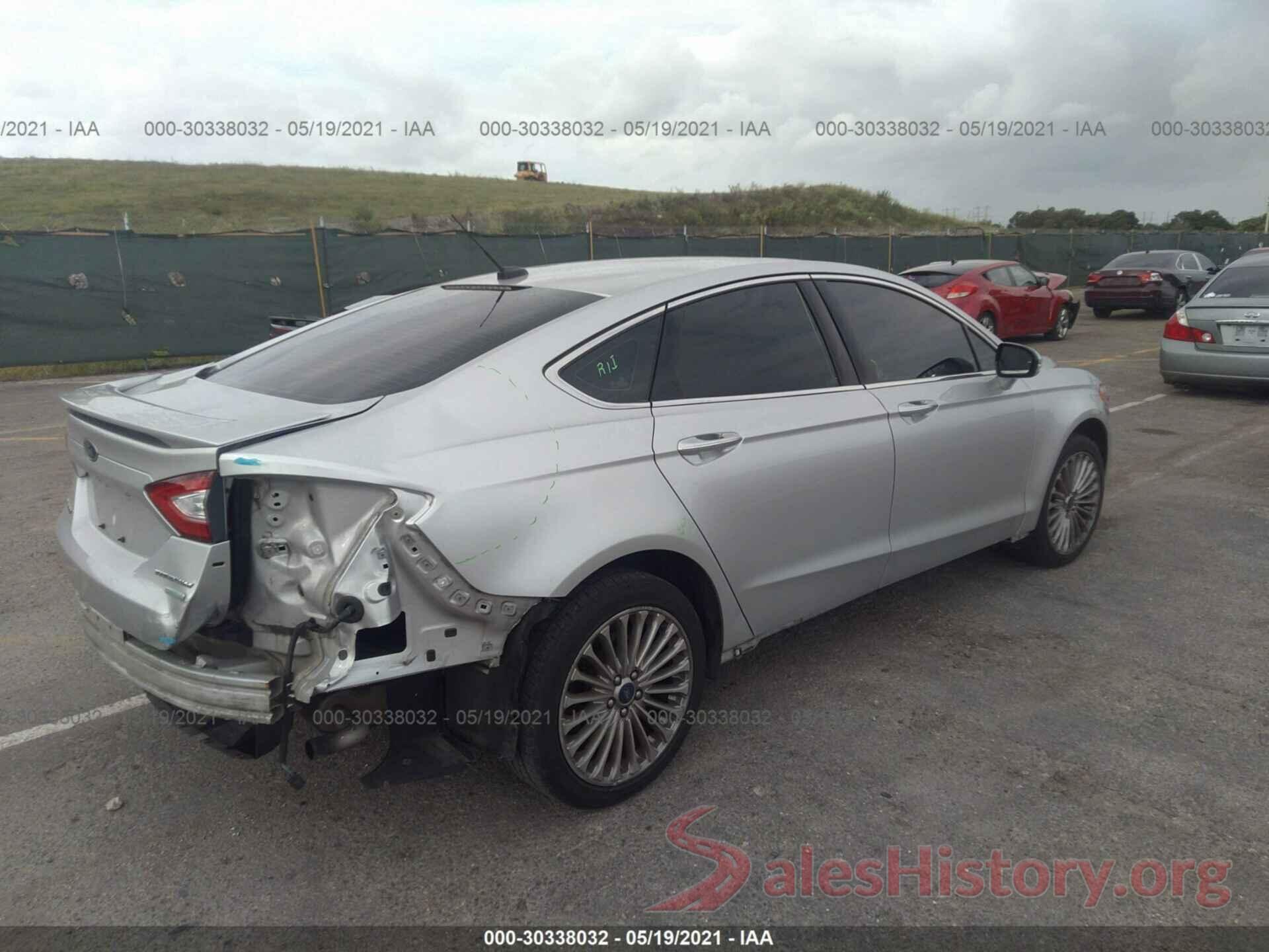 3FA6P0K9XGR400746 2016 FORD FUSION