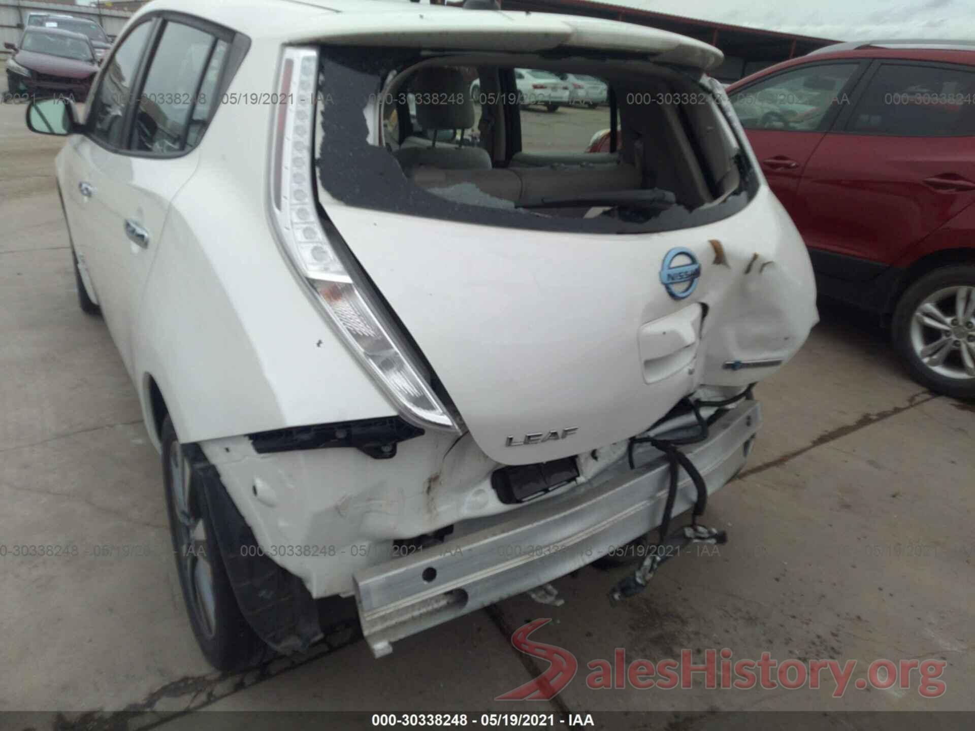 1N4AZ0CP8FC314236 2015 NISSAN LEAF