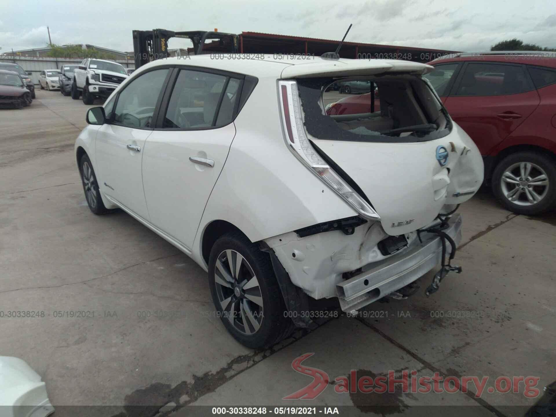 1N4AZ0CP8FC314236 2015 NISSAN LEAF