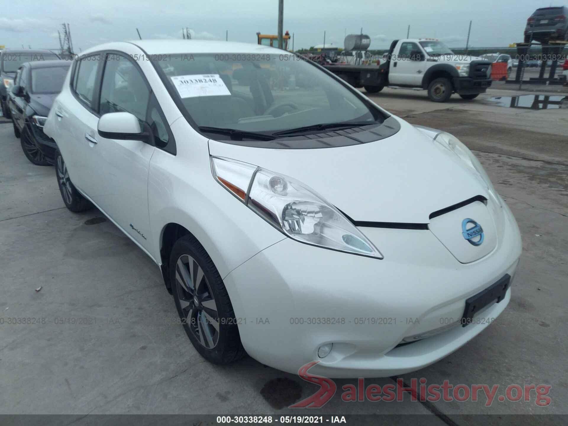 1N4AZ0CP8FC314236 2015 NISSAN LEAF