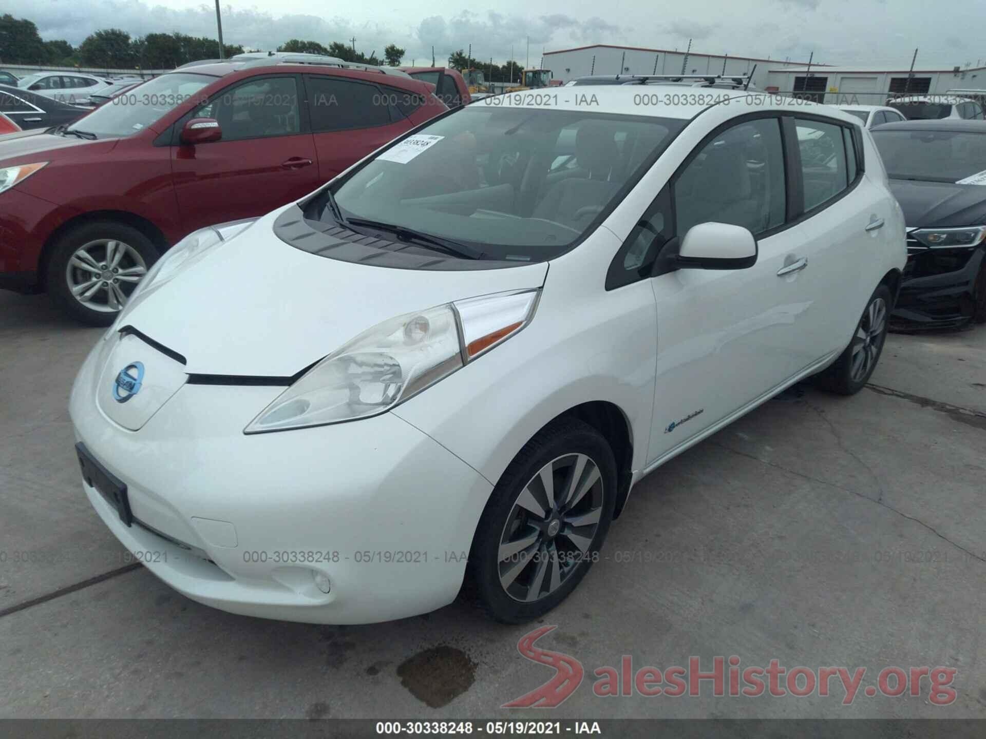 1N4AZ0CP8FC314236 2015 NISSAN LEAF