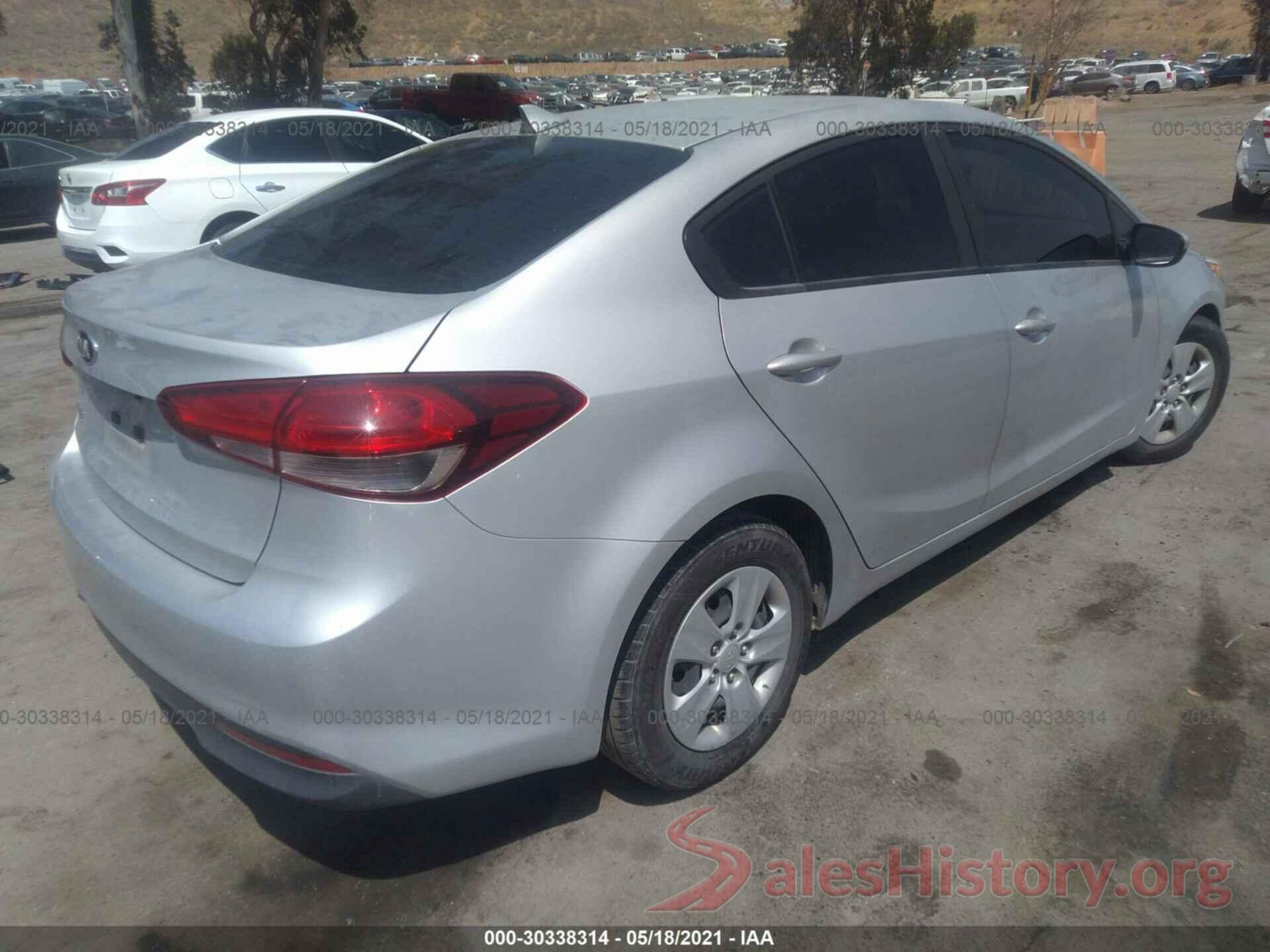 3KPFK4A79HE100012 2017 KIA FORTE