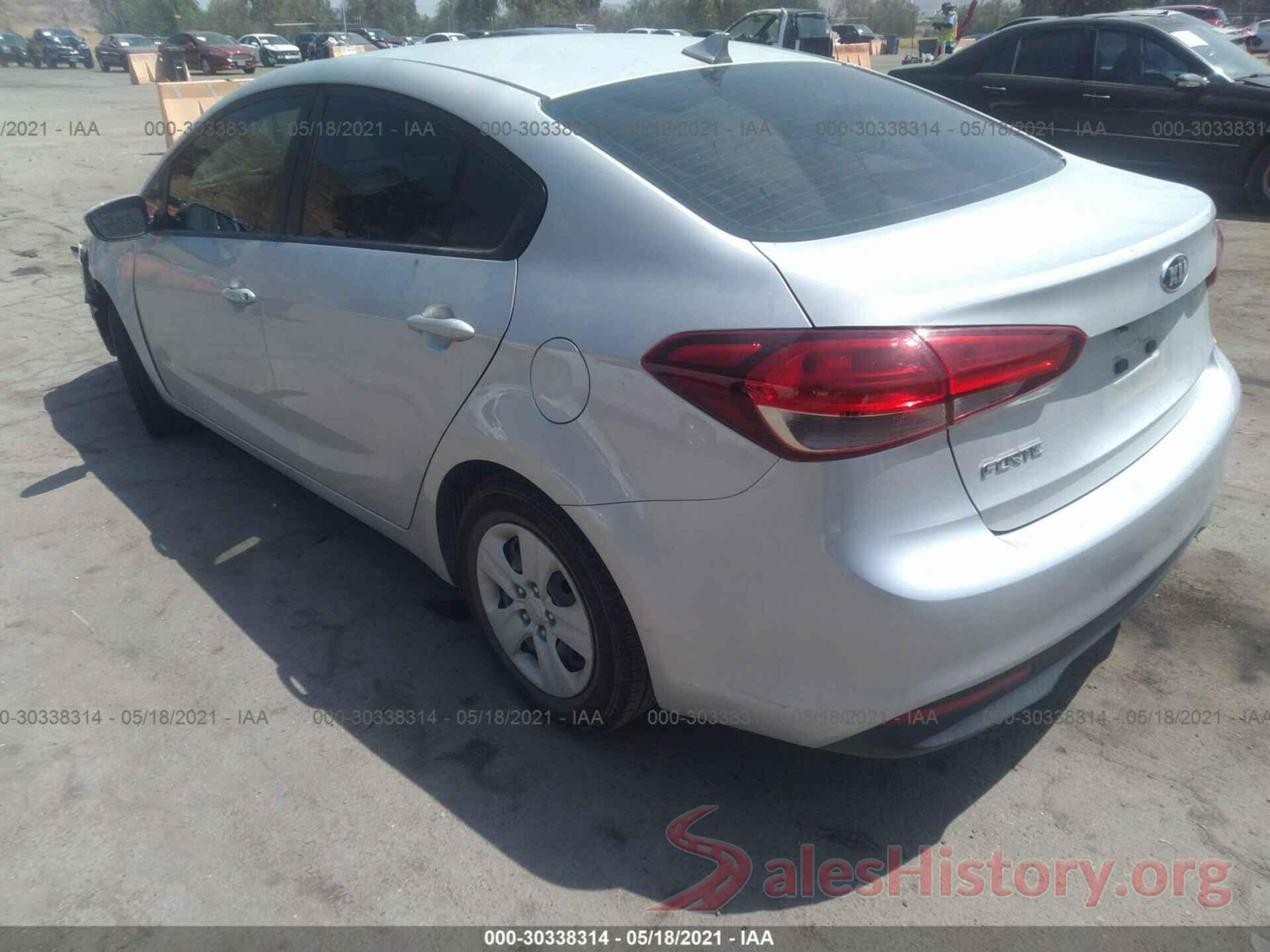 3KPFK4A79HE100012 2017 KIA FORTE