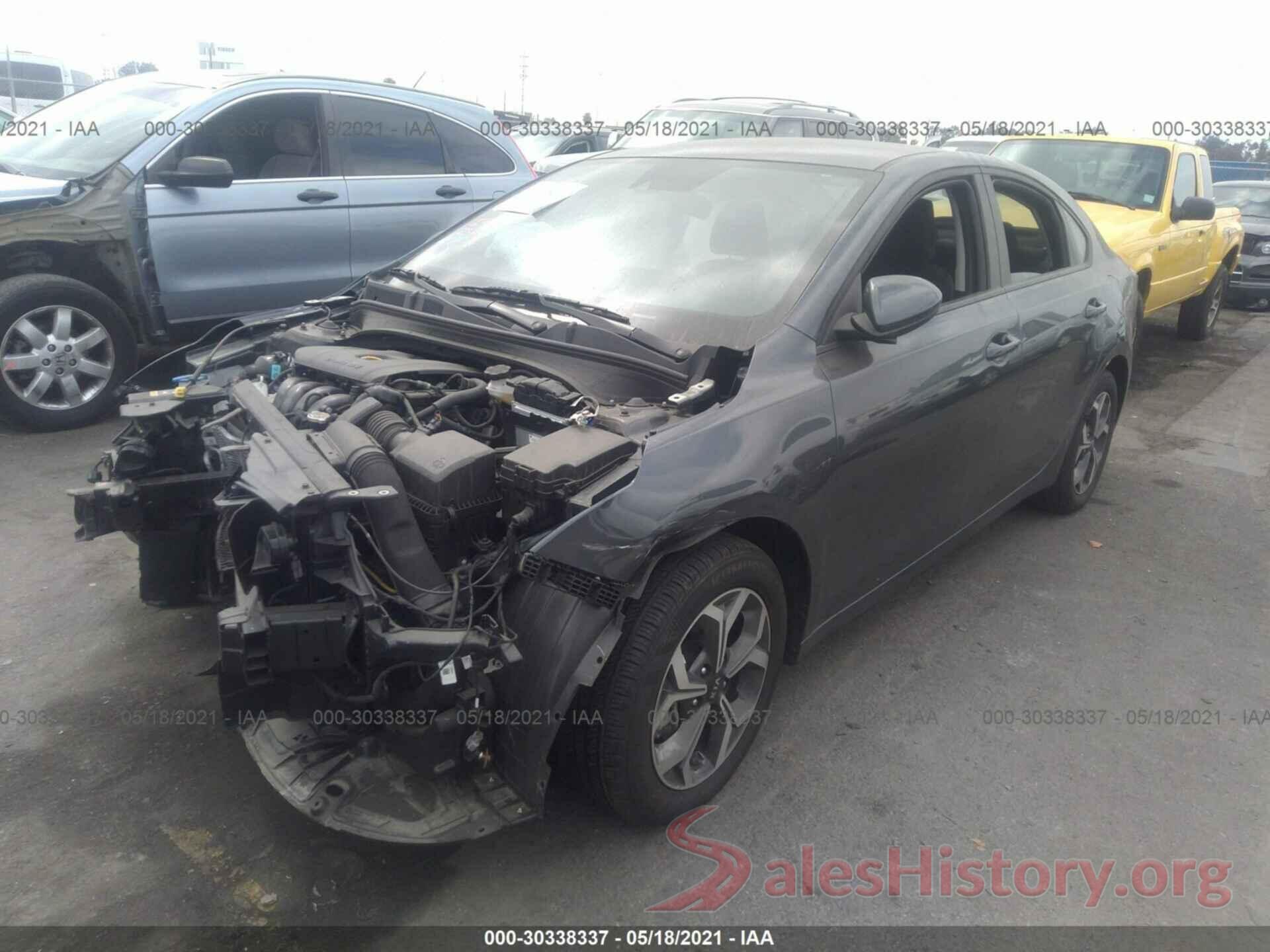 3KPF24AD2LE203724 2020 KIA FORTE