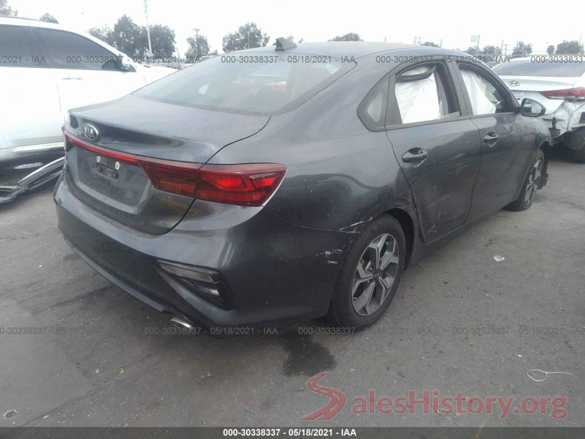 3KPF24AD2LE203724 2020 KIA FORTE