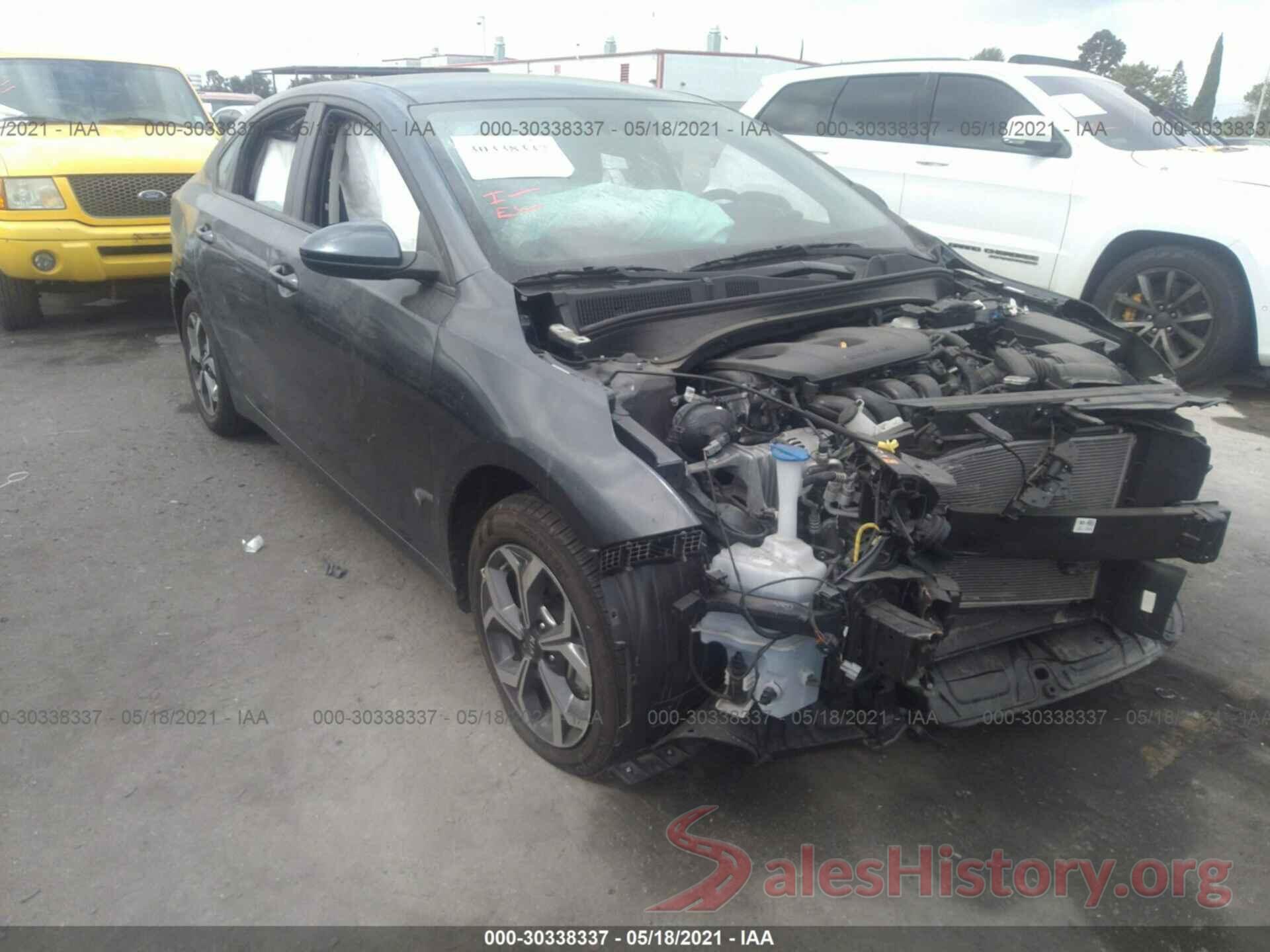 3KPF24AD2LE203724 2020 KIA FORTE