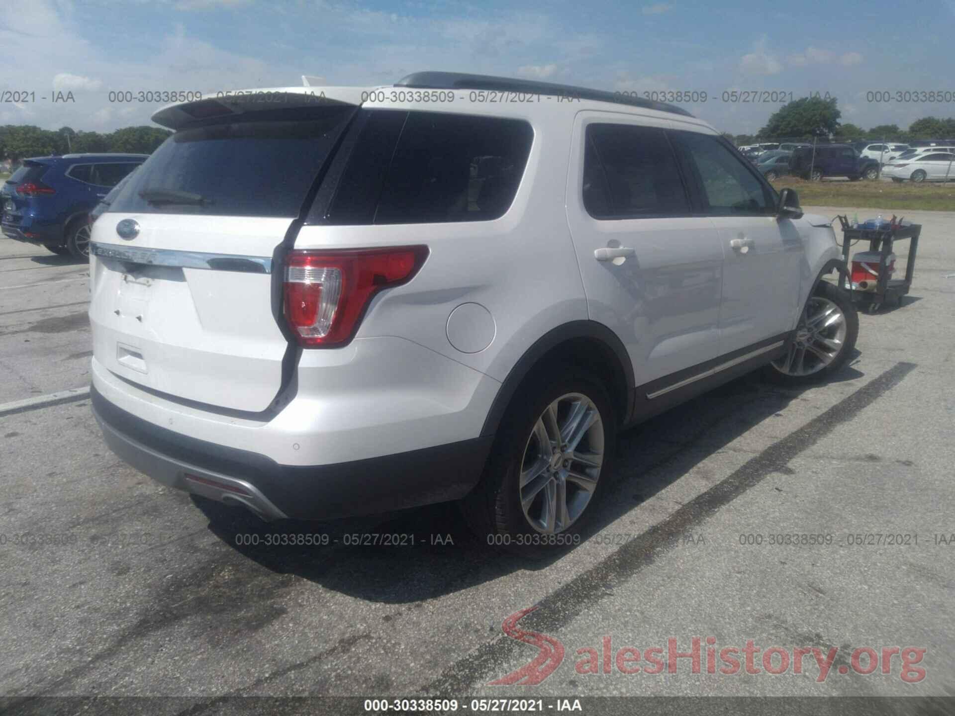 1FM5K7D85HGD62560 2017 FORD EXPLORER