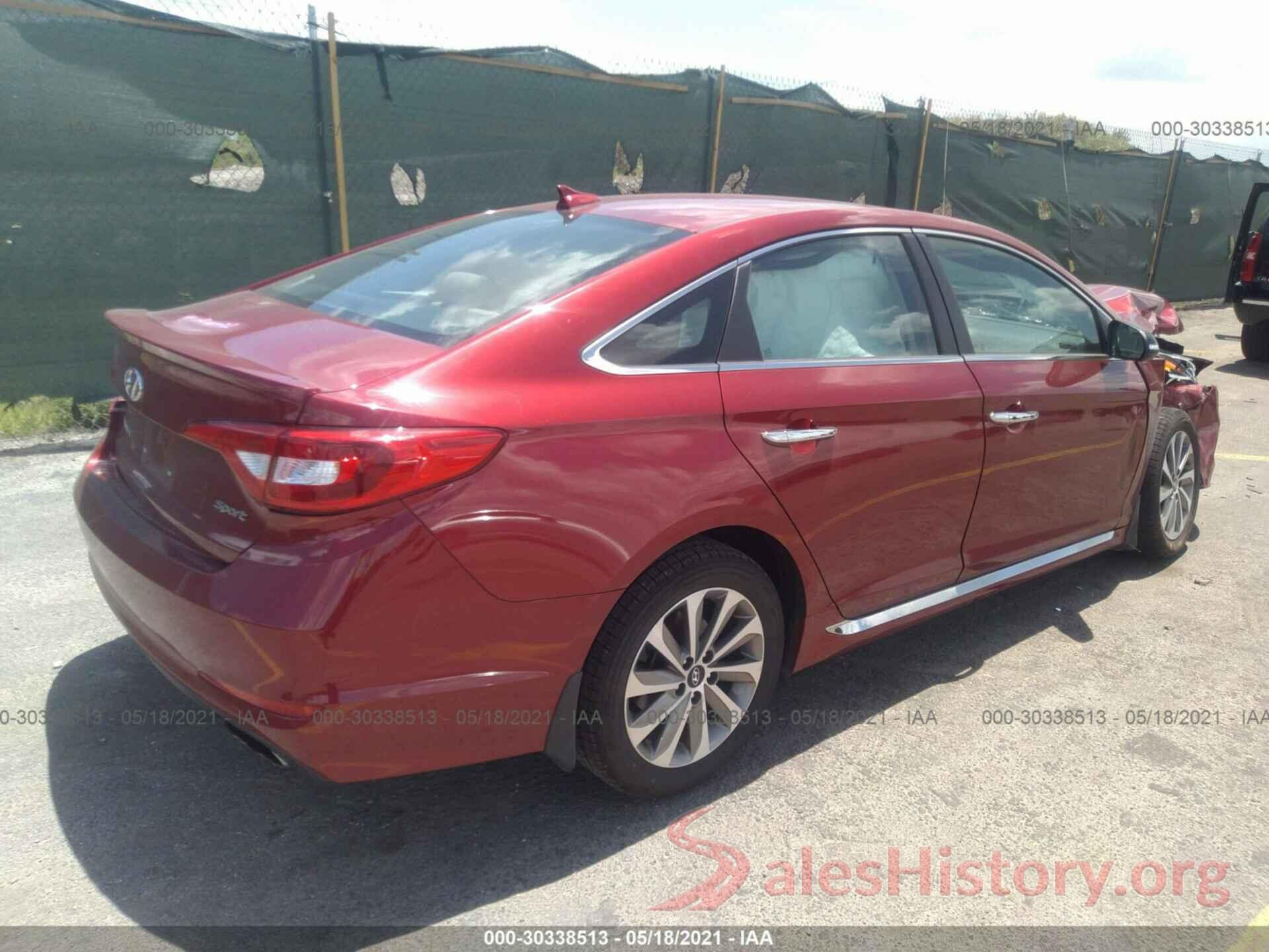 5NPE34AF5GH424942 2016 HYUNDAI SONATA