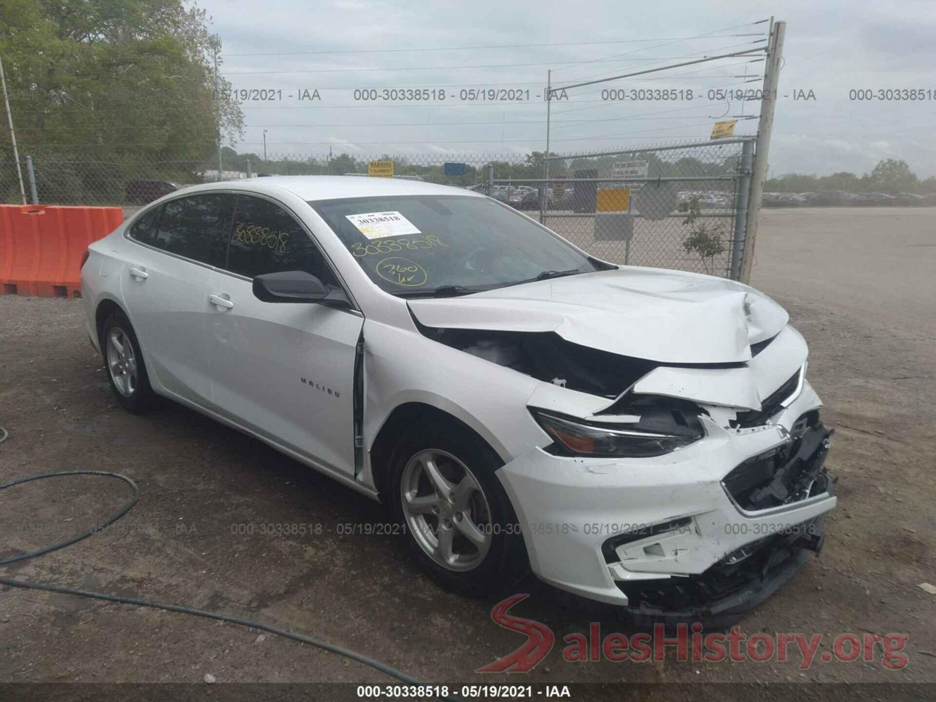 1G1ZC5ST0JF161765 2018 CHEVROLET MALIBU