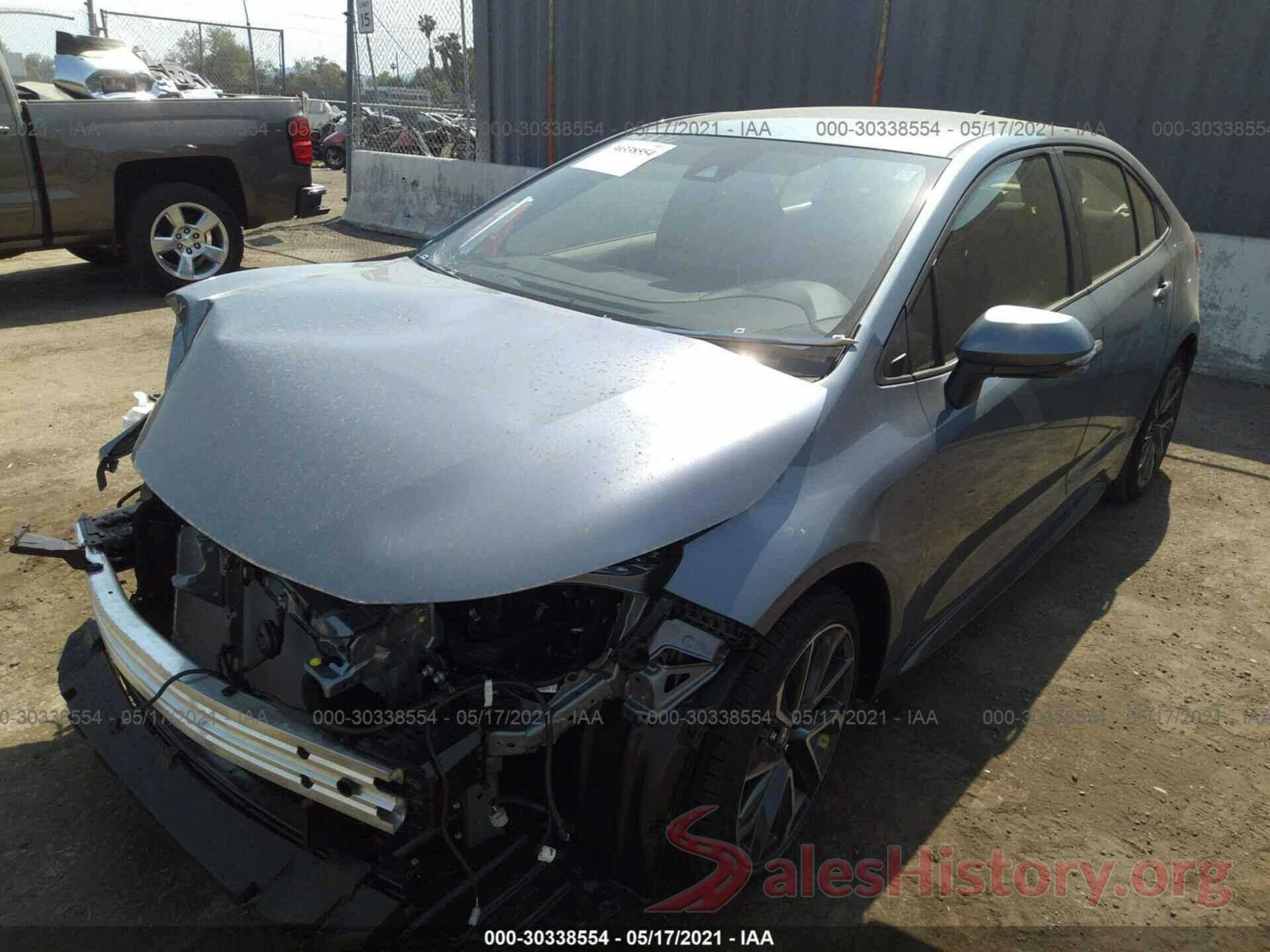 JTDS4MCEXMJ076465 2021 TOYOTA COROLLA