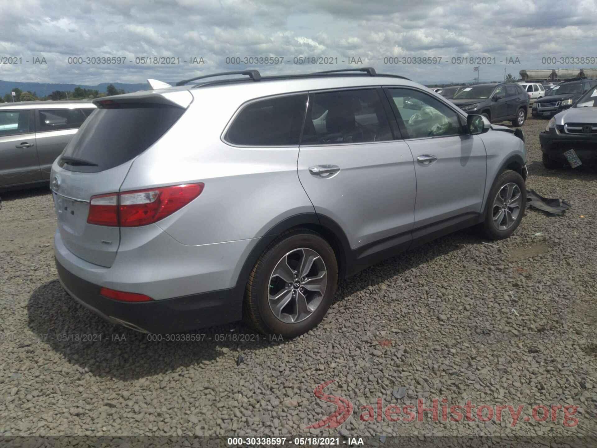 KM8SMDHF8GU160462 2016 HYUNDAI SANTA FE