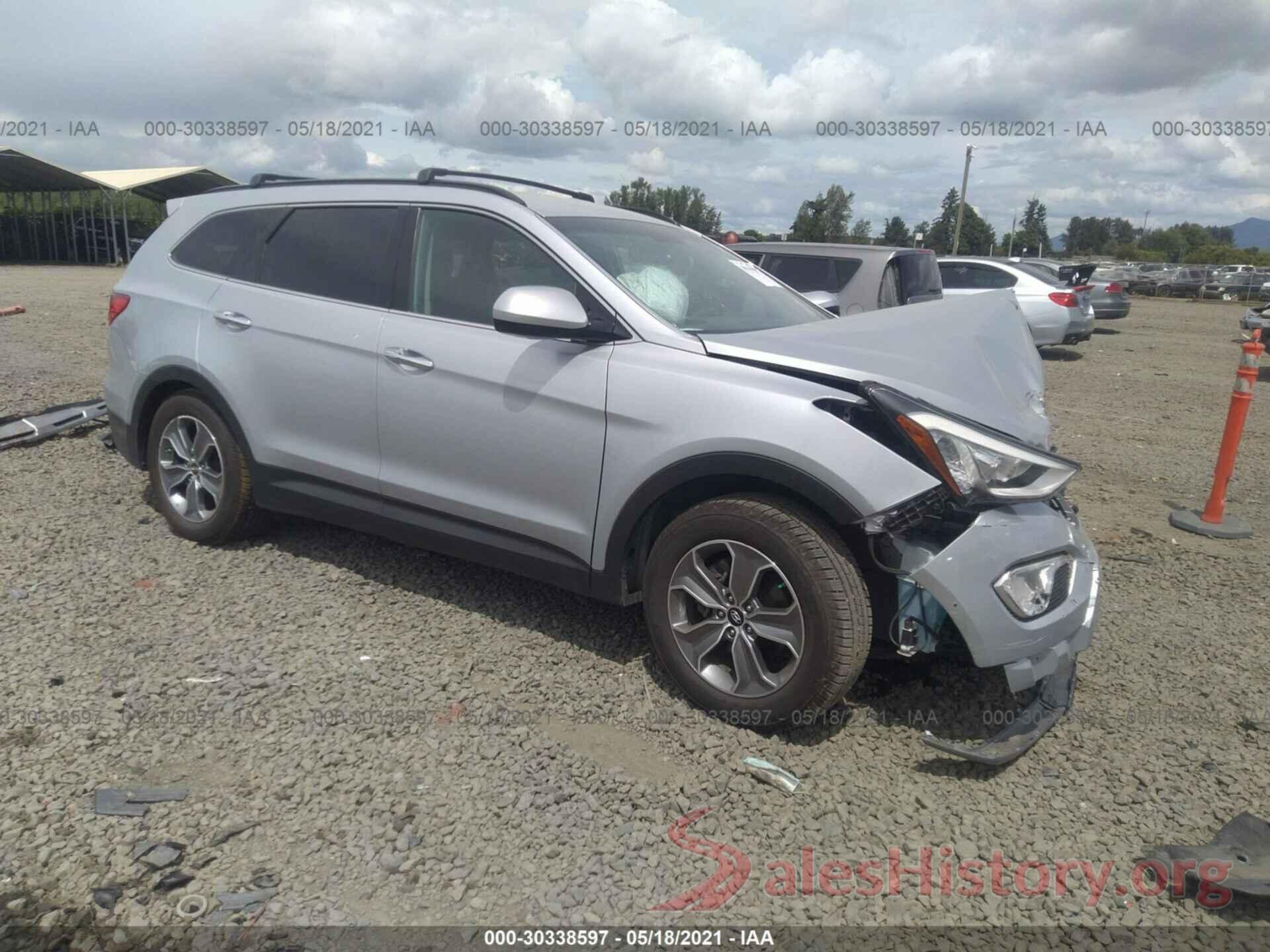 KM8SMDHF8GU160462 2016 HYUNDAI SANTA FE